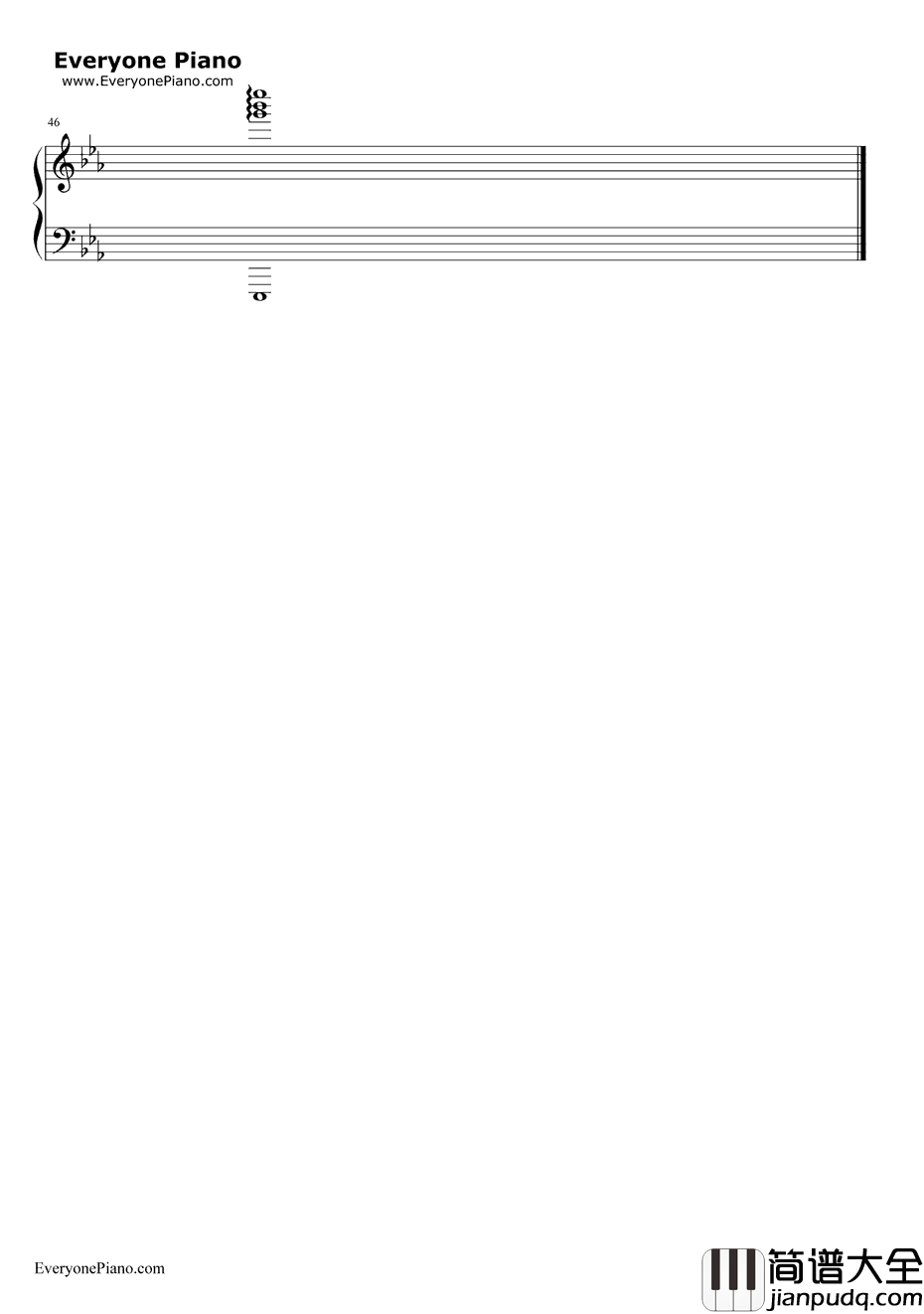 勇敢的心钢琴谱_汪峰_西游记之大圣归来BGM