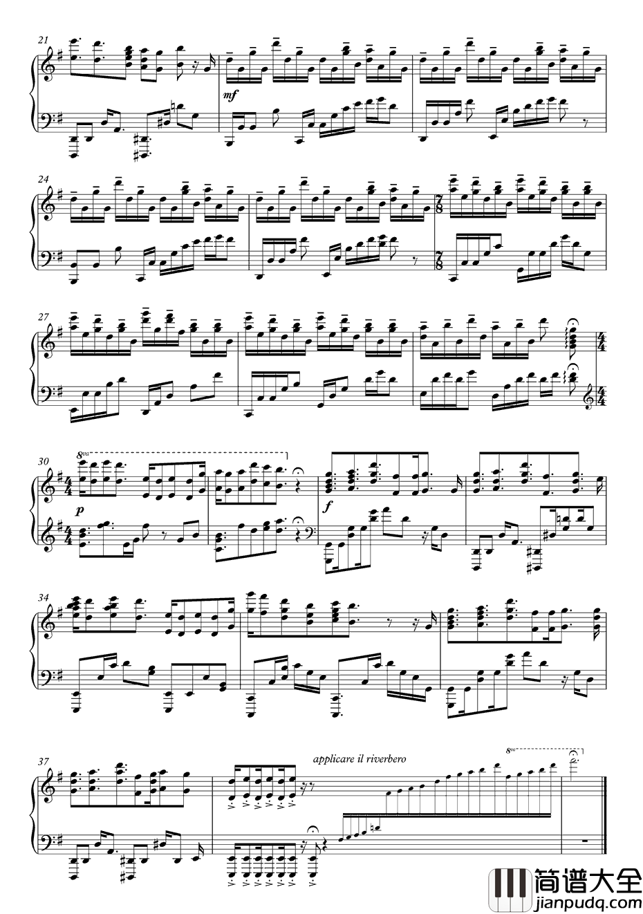 ナナヒツジ钢琴谱_シナリオアート_七只小羊