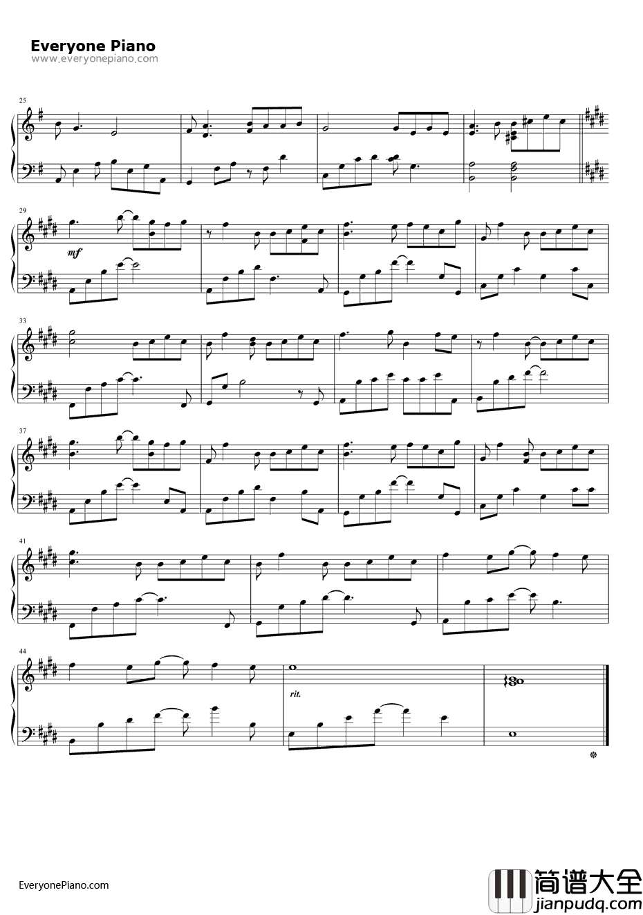 青石巷钢琴谱_魏琮霏_别踩白块儿2背景音乐