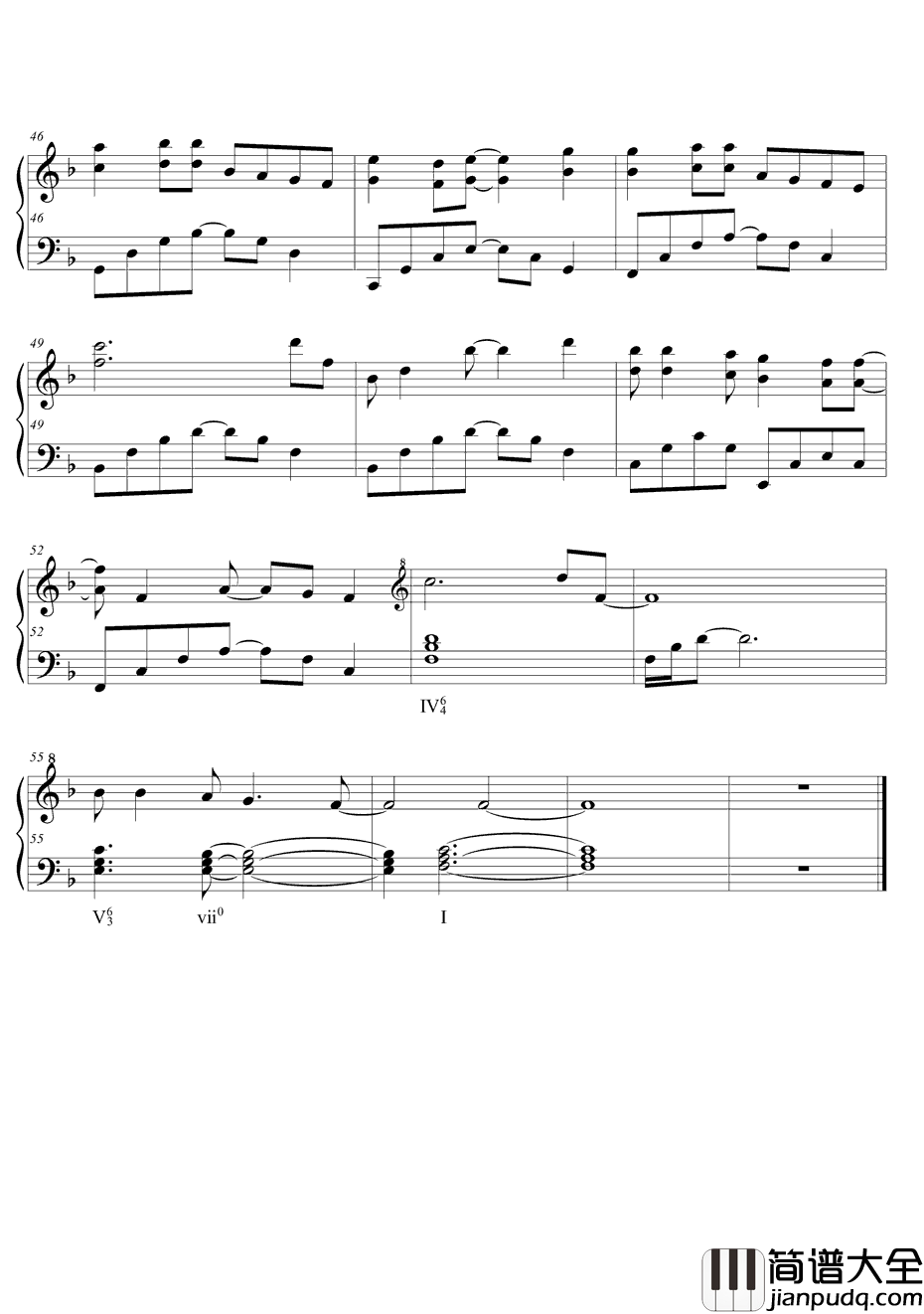 星より先に见つけてあげる钢琴谱_森口博子_一拳超人ED