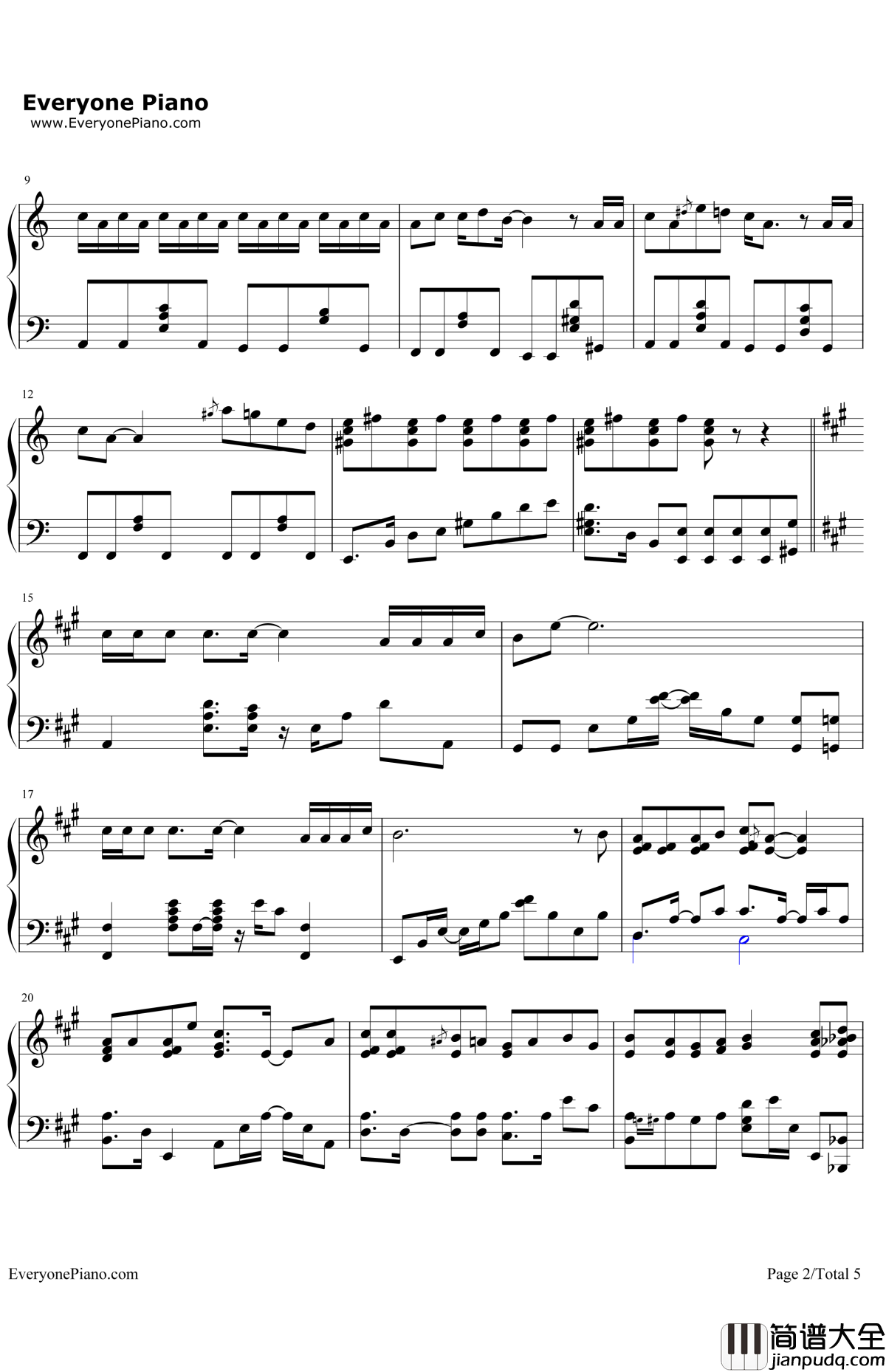 目标是神奇宝贝大师钢琴谱_松本梨香_神奇宝贝OP