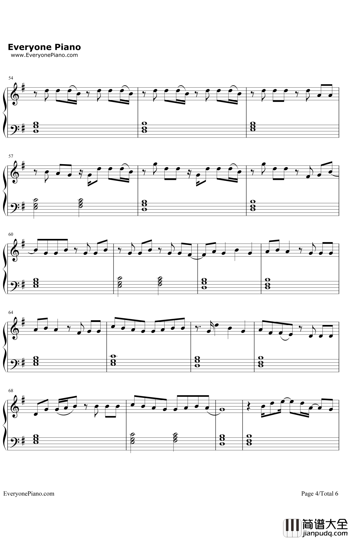 OnlyOne钢琴谱_KanyeWest