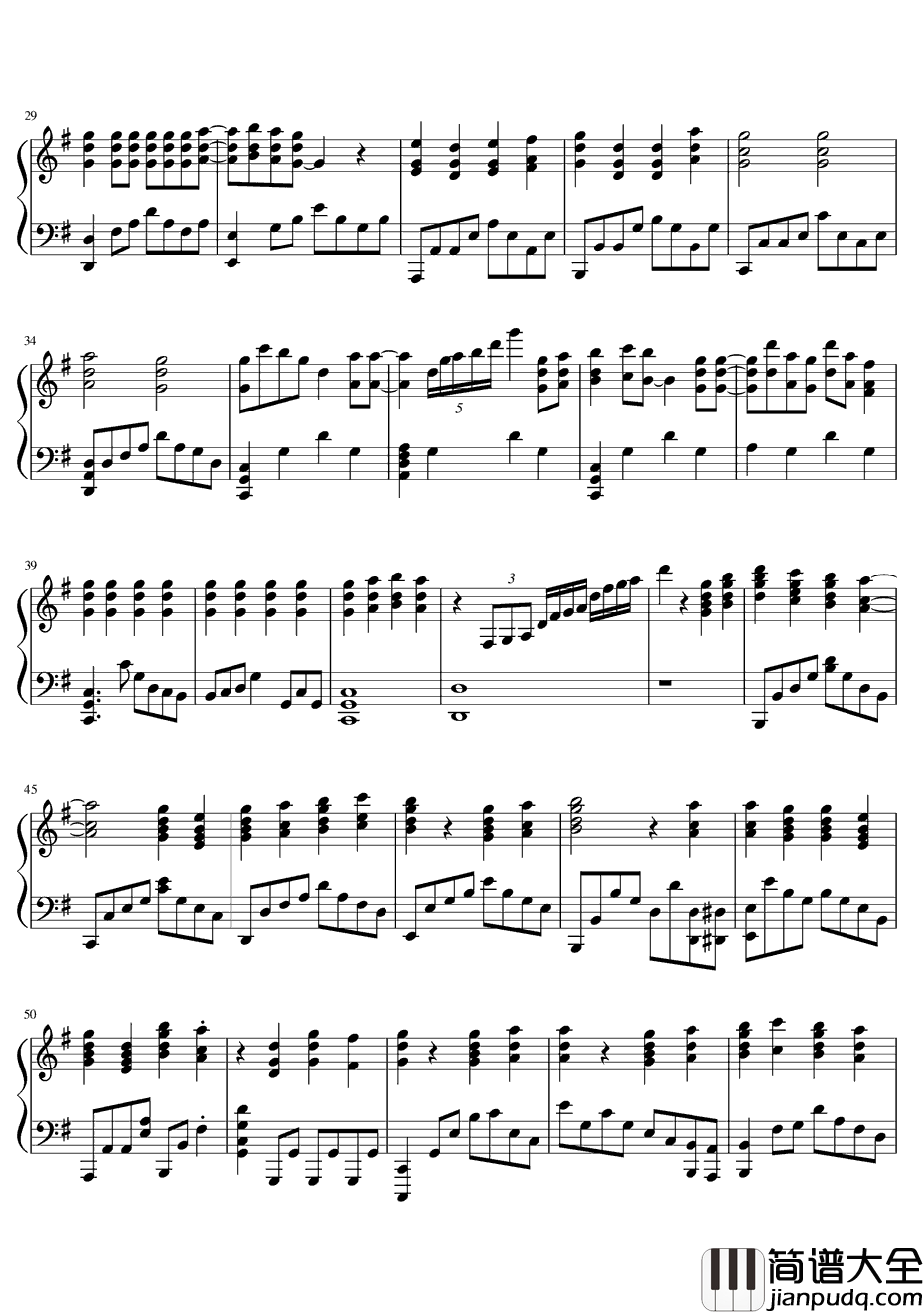 パルス钢琴谱_TeamAA（佐仓绫音&钉宫理惠）_绯弹的亚里亚AA片尾曲