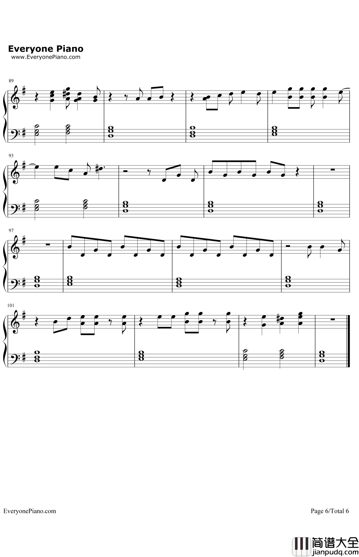 OnlyOne钢琴谱_KanyeWest