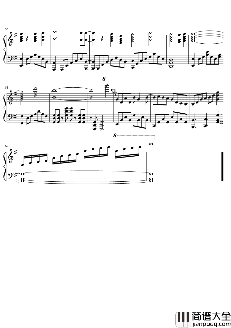 パルス钢琴谱_TeamAA（佐仓绫音&钉宫理惠）_绯弹的亚里亚AA片尾曲