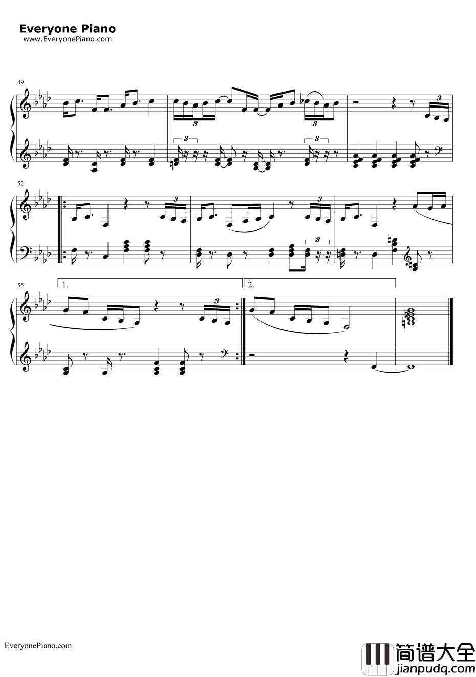 Honeymoon钢琴谱_LanaDelRey_钢琴版