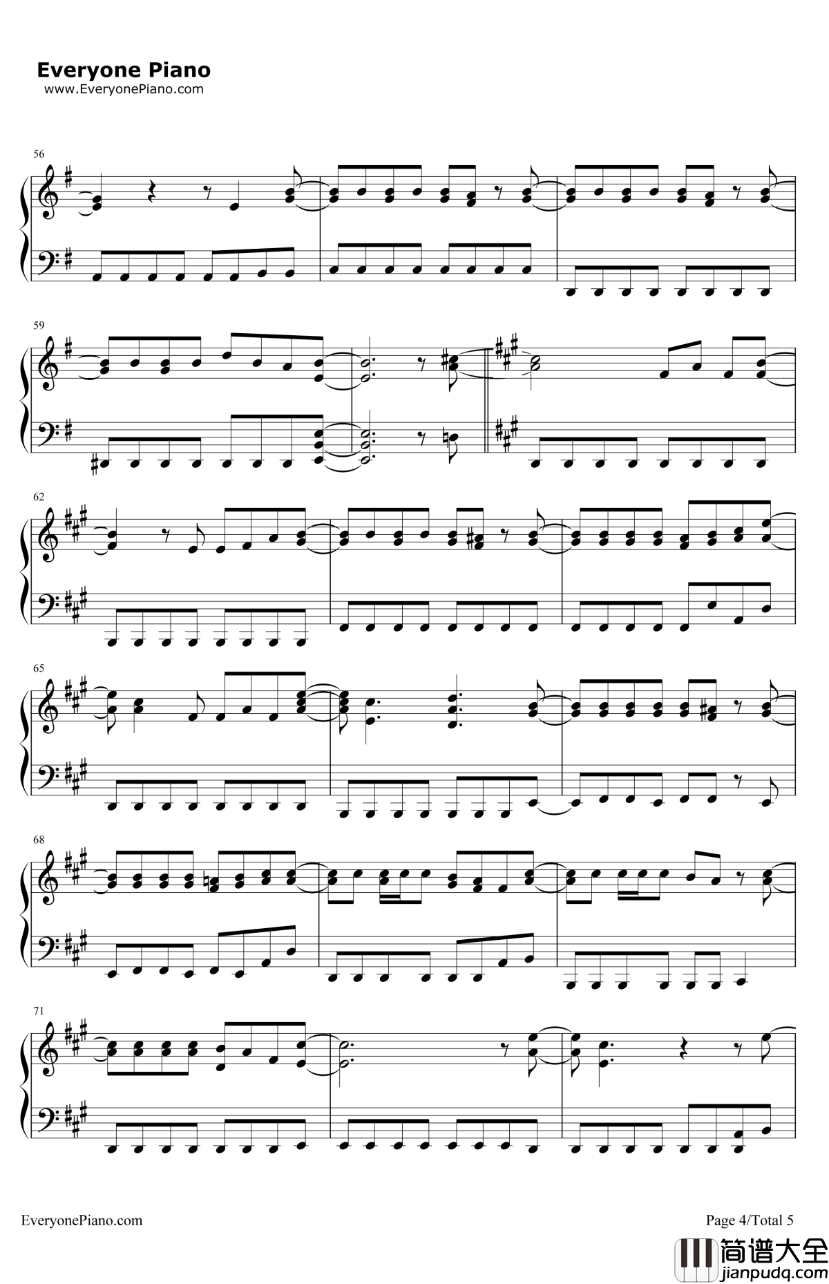 TheMiddle钢琴谱_DemiLovato