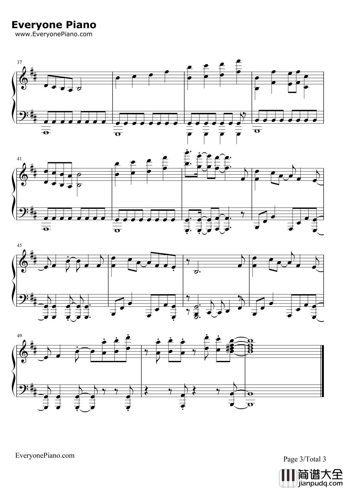 シドニア钢琴谱_Angela_希德尼娅的骑士OP