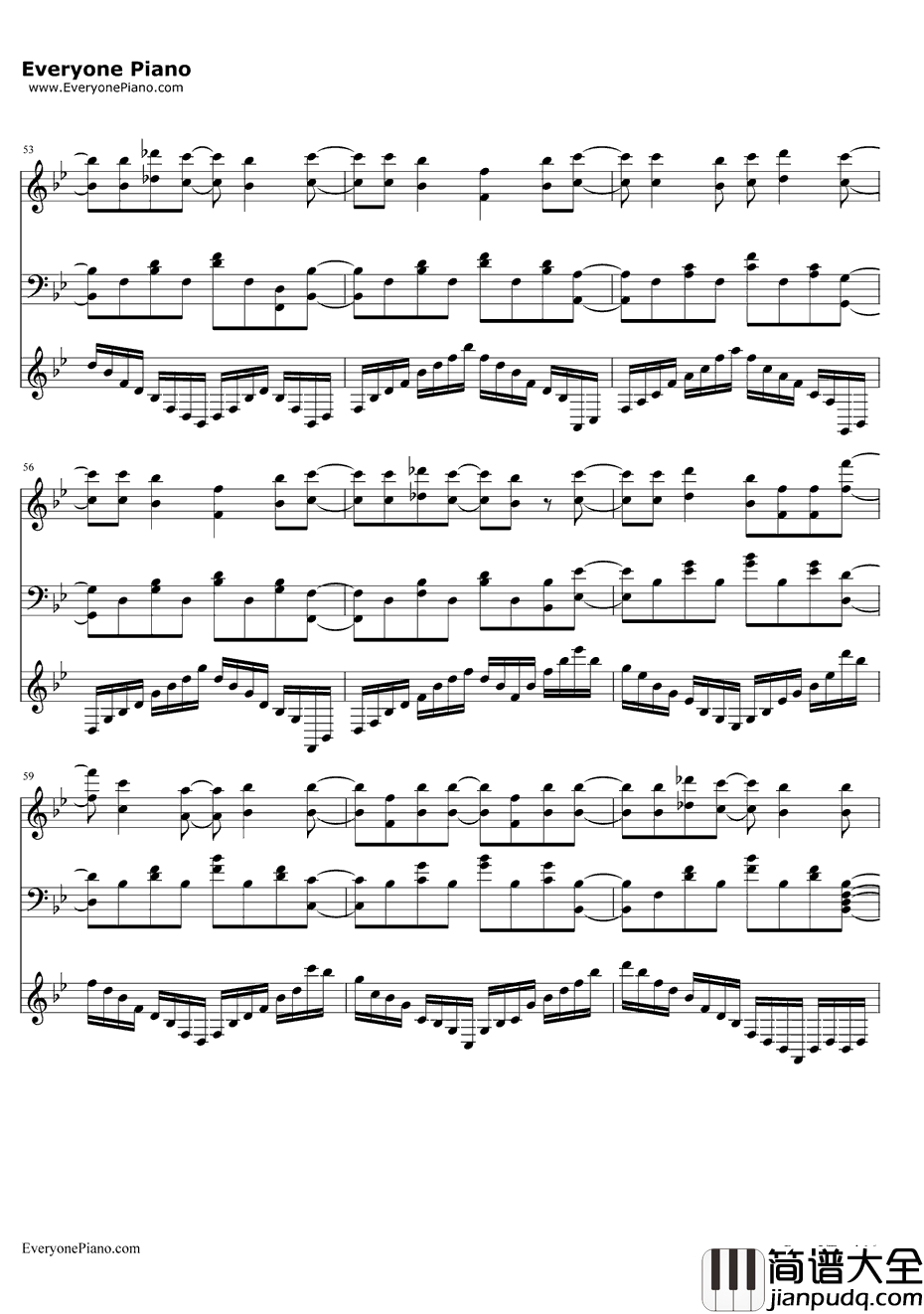 仆らの翼钢琴谱_邻人部_我的朋友很少NEXTED