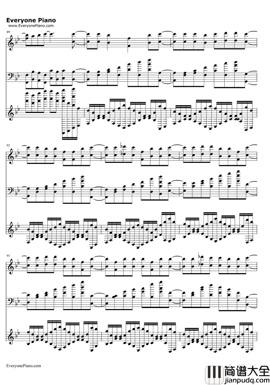 仆らの翼钢琴谱_邻人部_我的朋友很少NEXTED