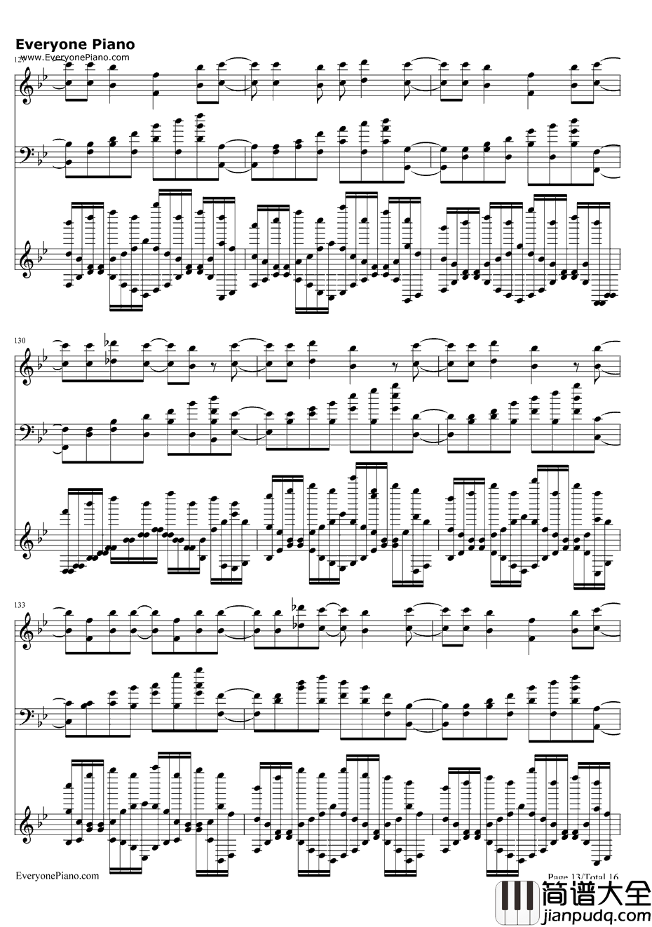 仆らの翼钢琴谱_邻人部_我的朋友很少NEXTED