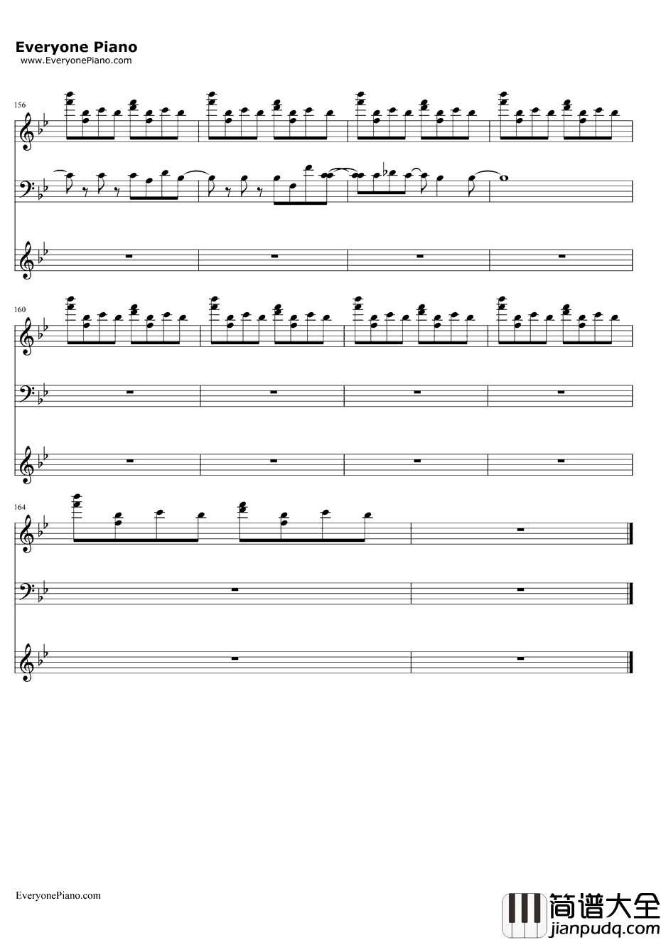 仆らの翼钢琴谱_邻人部_我的朋友很少NEXTED