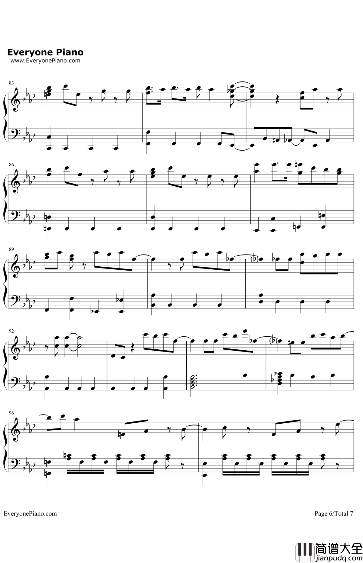 孤独兄弟钢琴谱_乃木坂46