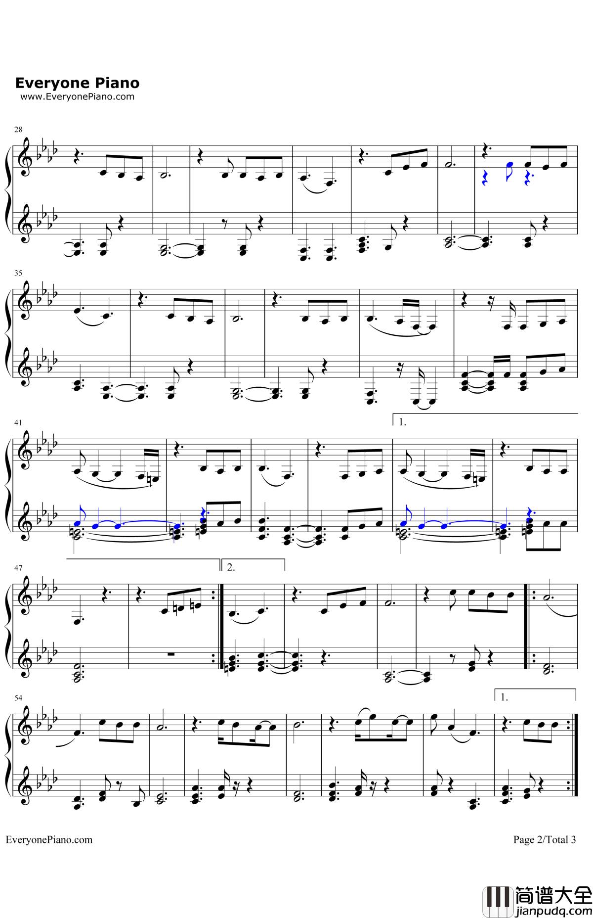 GodKnowsITried钢琴谱_LanaDelRey