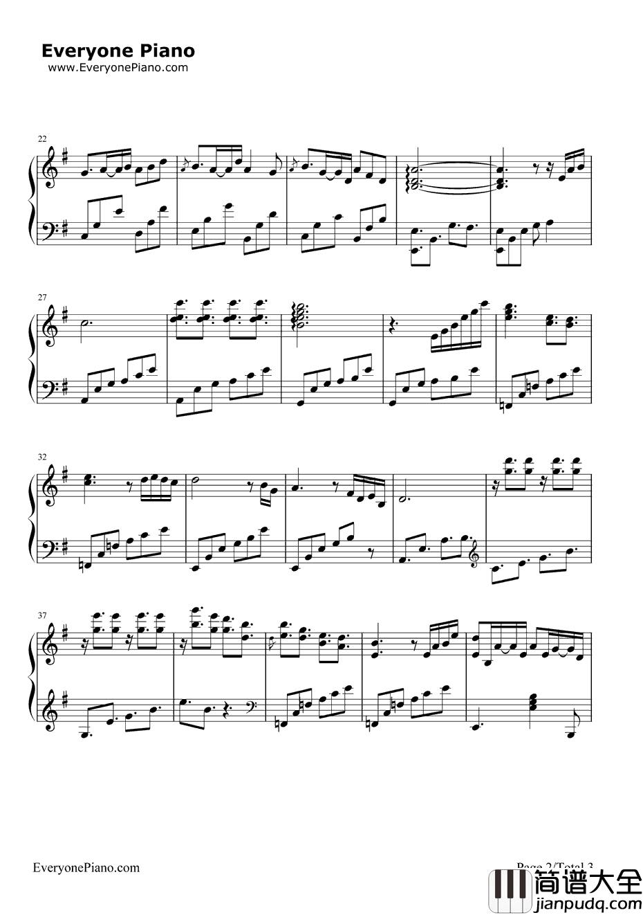 RomanticNights钢琴谱_PeteCalandra_爱情公寓插曲