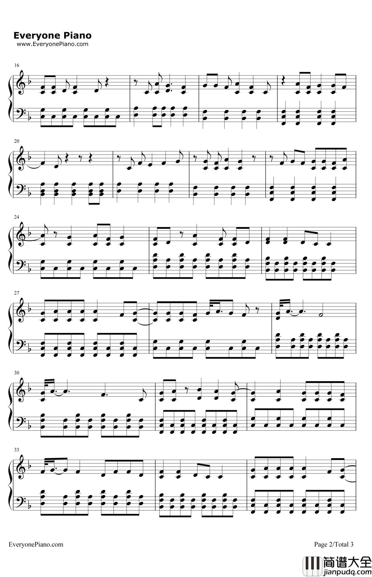 SparksFly钢琴谱_TaylorSwift