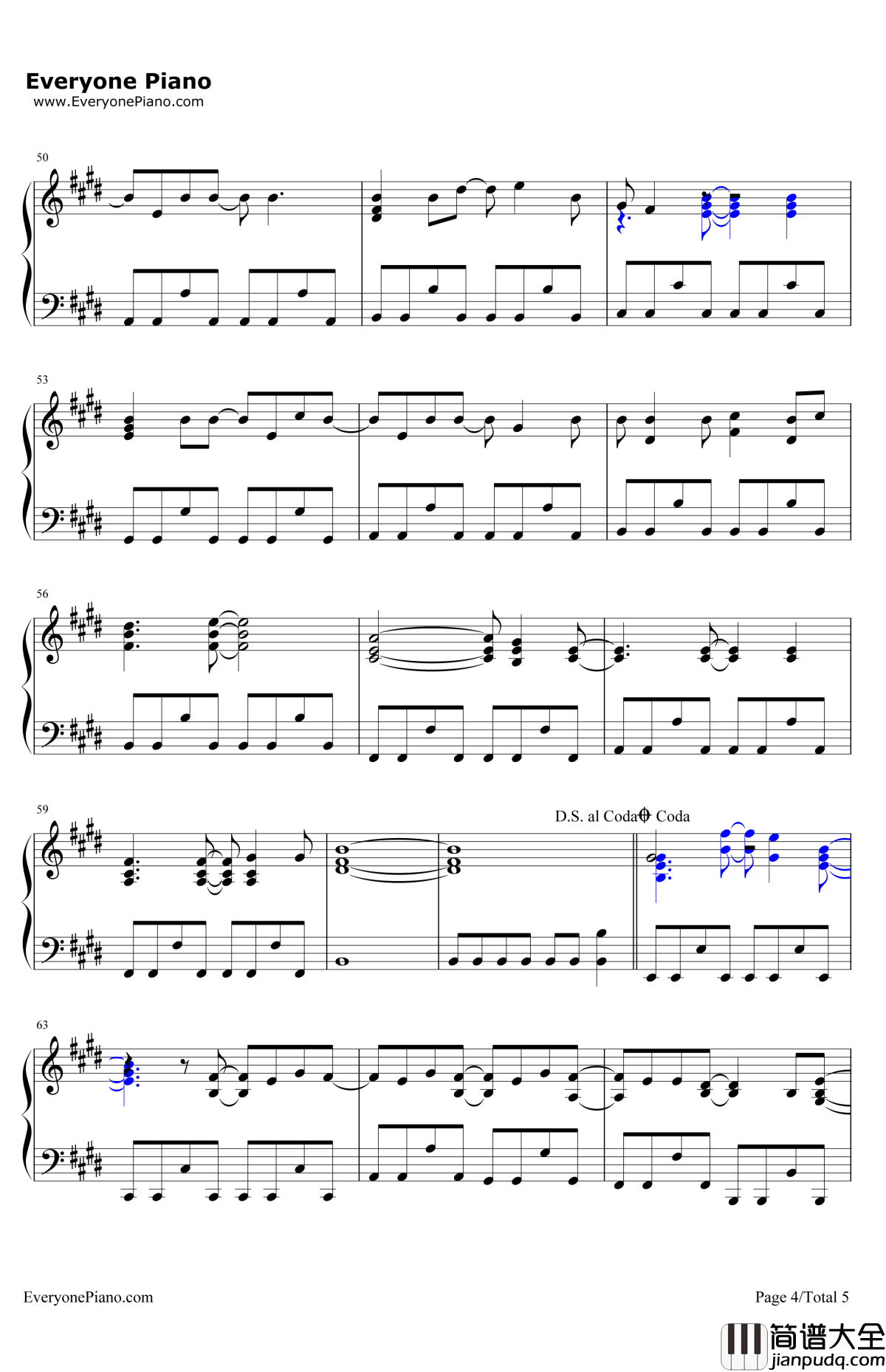 FallingOverMe钢琴谱_DemiLovato