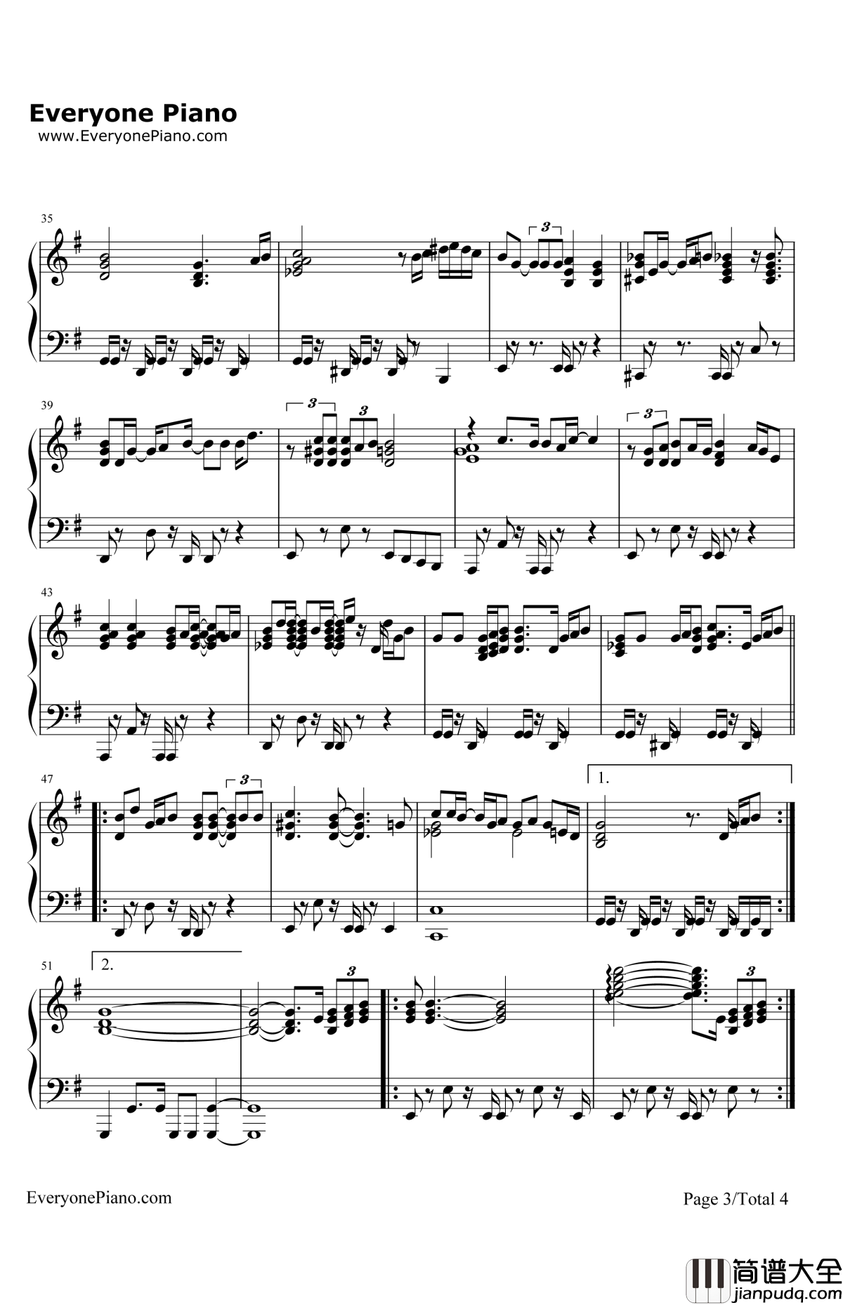 IfIWasYourWoman/WalkOnBy钢琴谱_AliciaKeys