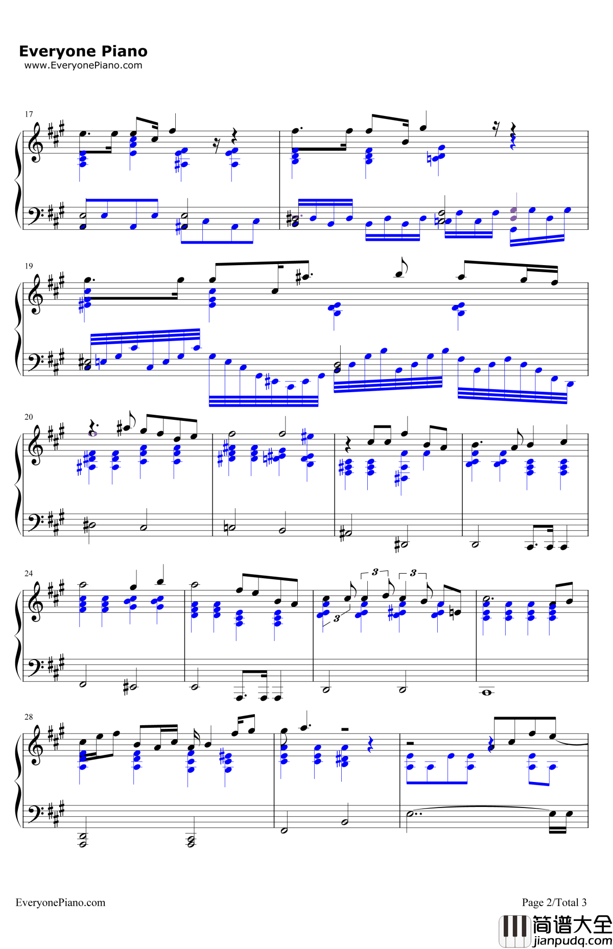 Gravity钢琴谱_坂本真绫_狼雨ED