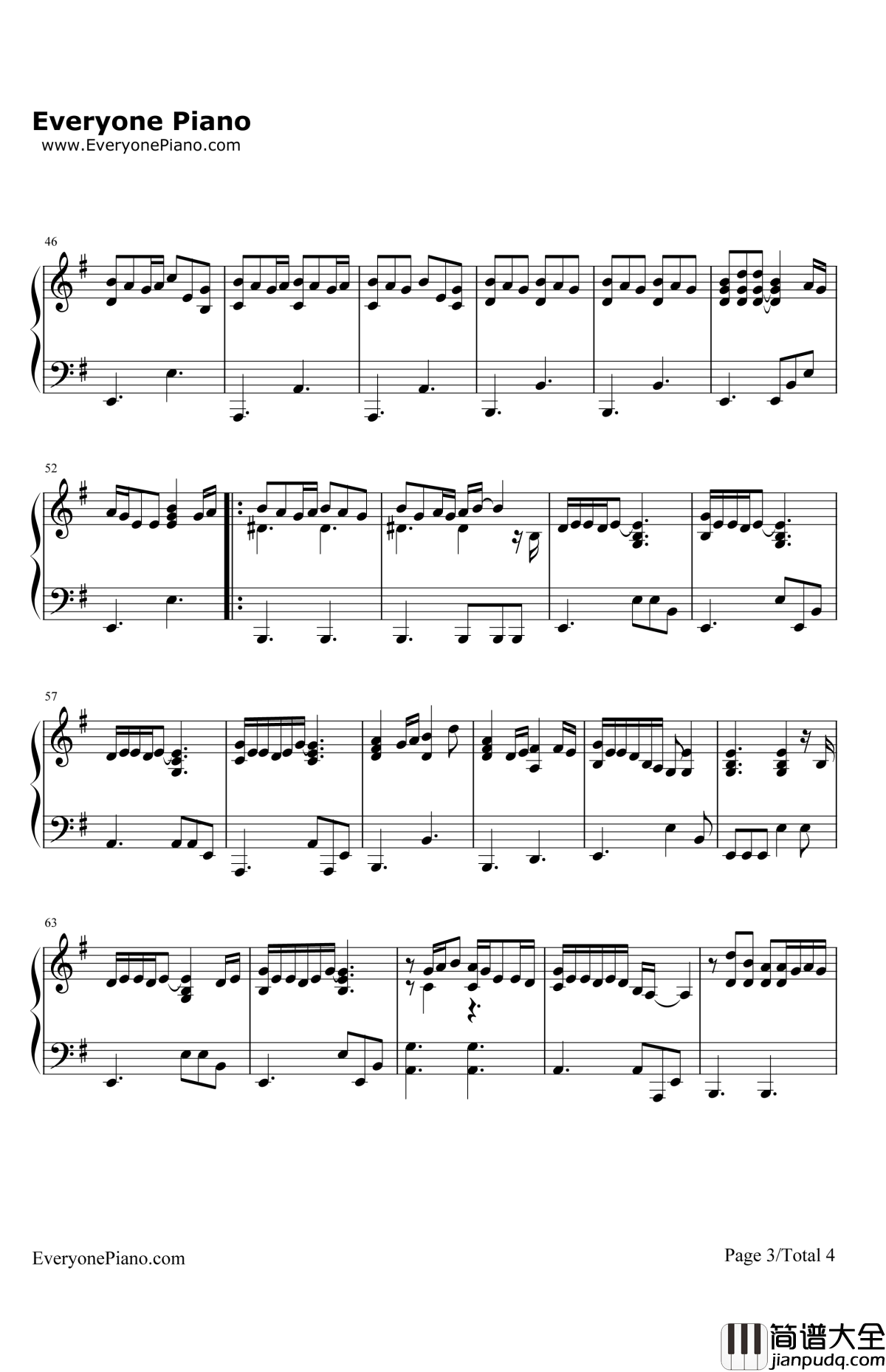 WhenYouReallyLoveSomeone钢琴谱_AliciaKeys