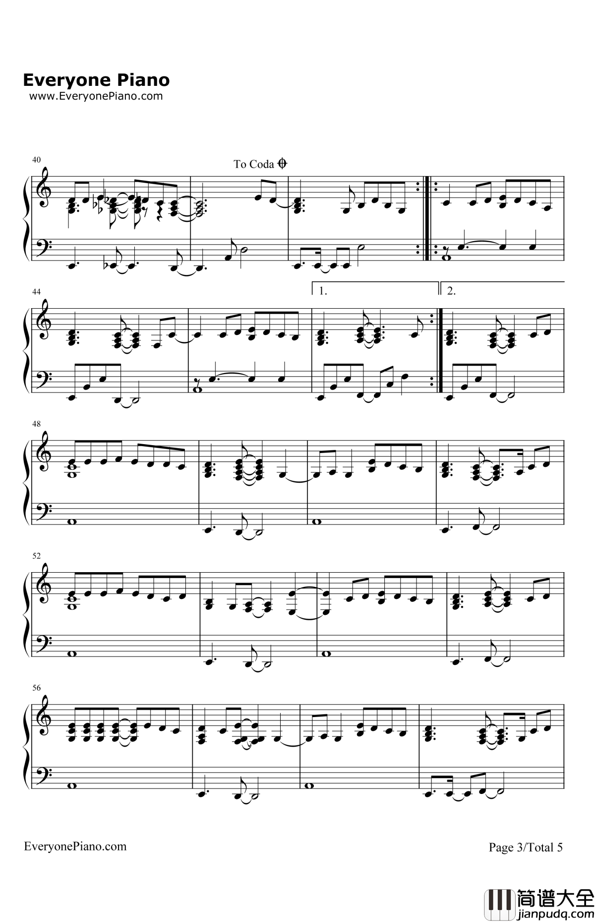 Diary钢琴谱_AliciaKeys