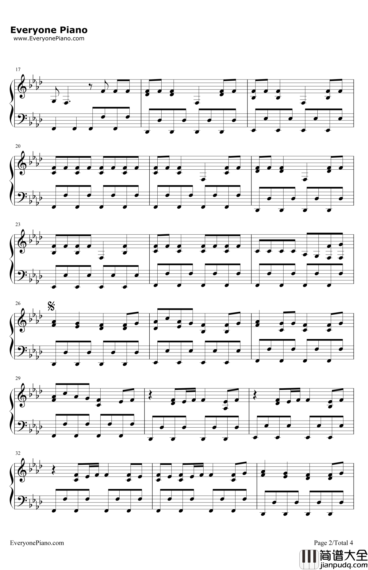 TakeItOff钢琴谱_Kesha