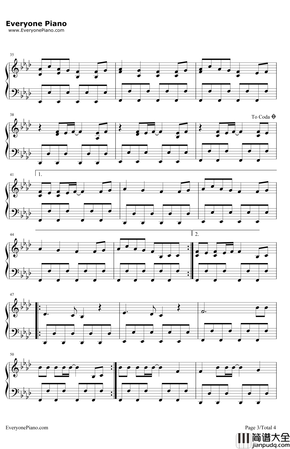 TakeItOff钢琴谱_Kesha