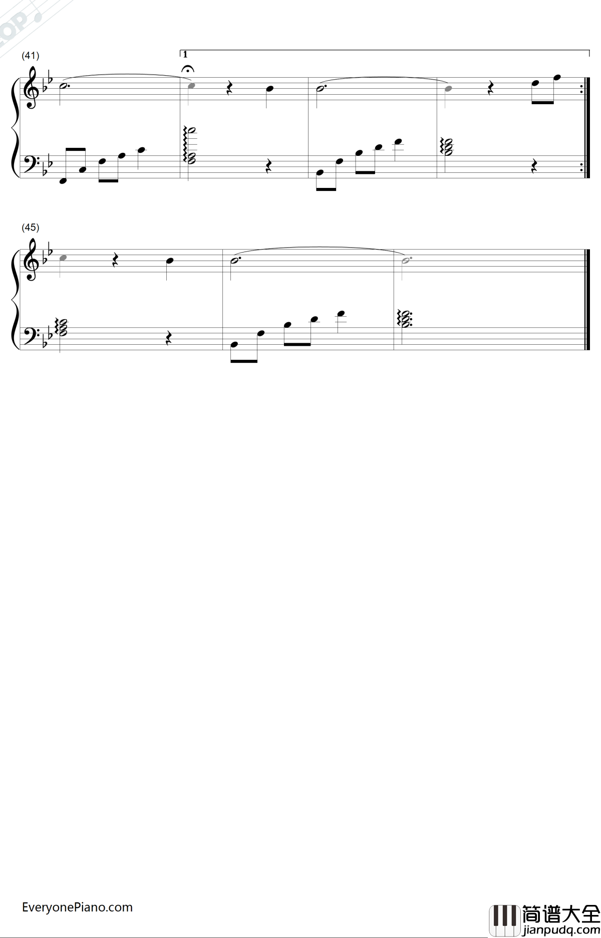 其实你不懂我的心钢琴谱_童安格_其实你不懂我的心