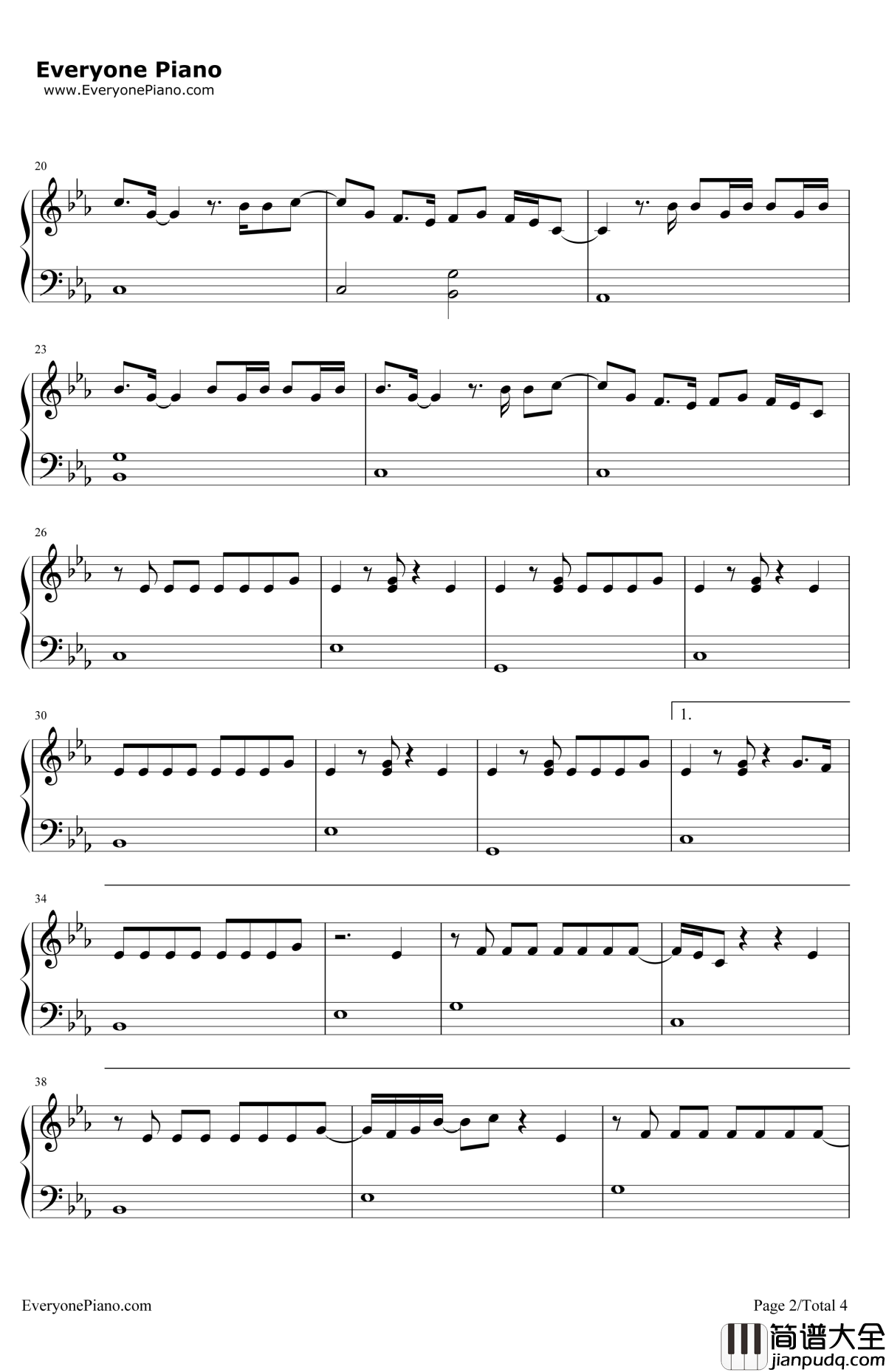 HandstoMyself钢琴谱_SelenaGomez