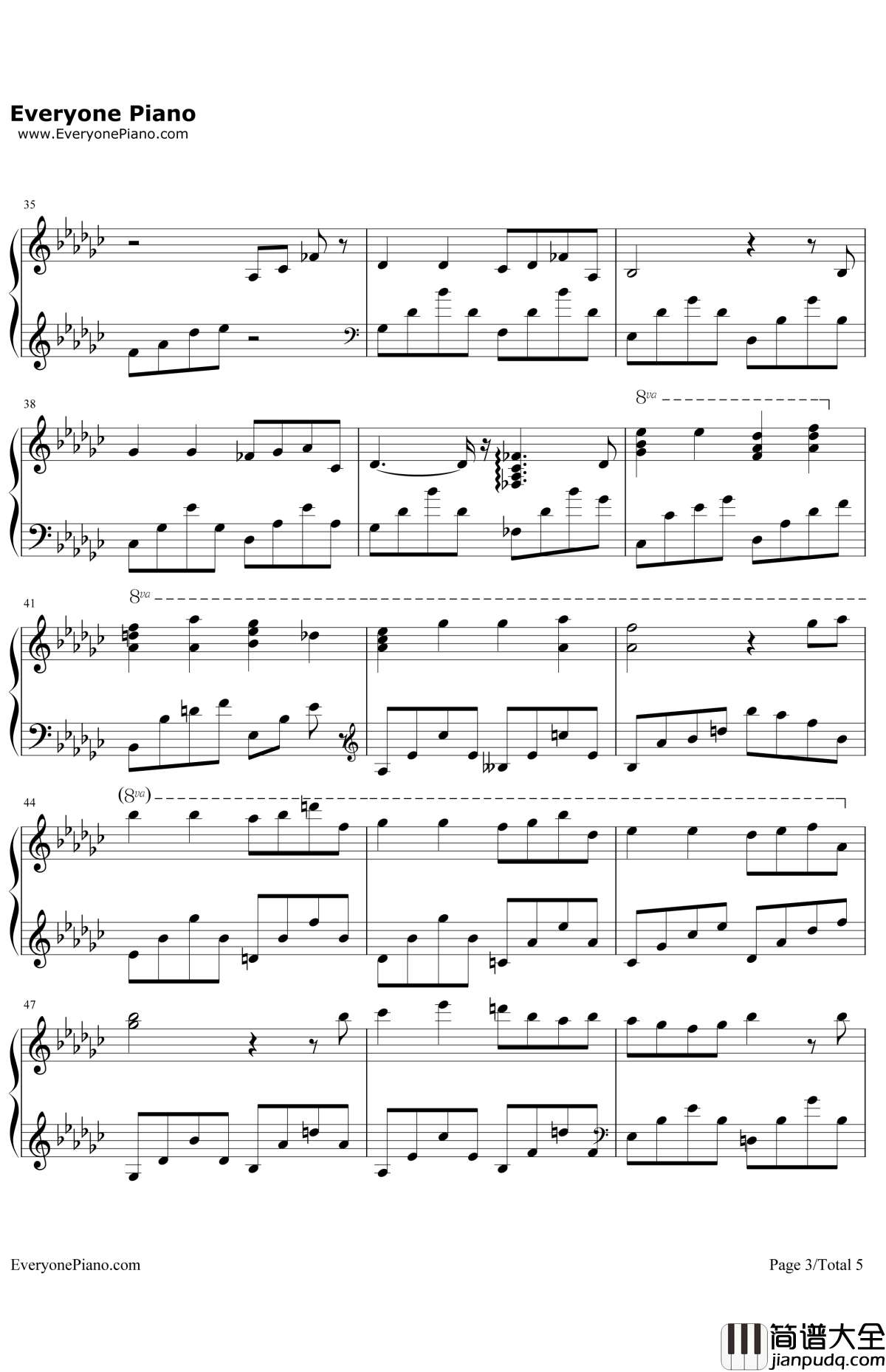 NuitSilencieuse钢琴谱_高考恋爱一百天BGM