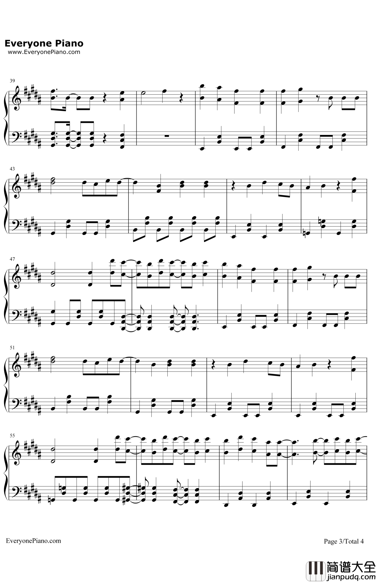 幻想ドライブ钢琴谱_和岛あみ_迷家OP