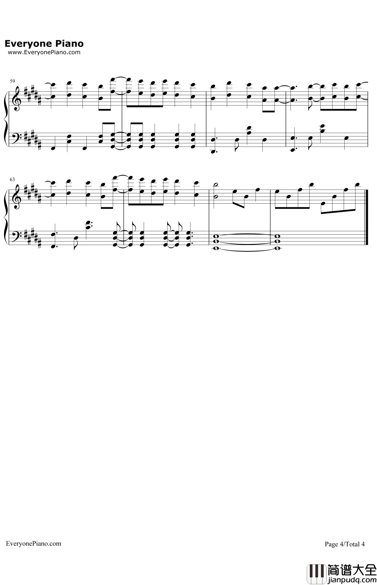 幻想ドライブ钢琴谱_和岛あみ_迷家OP