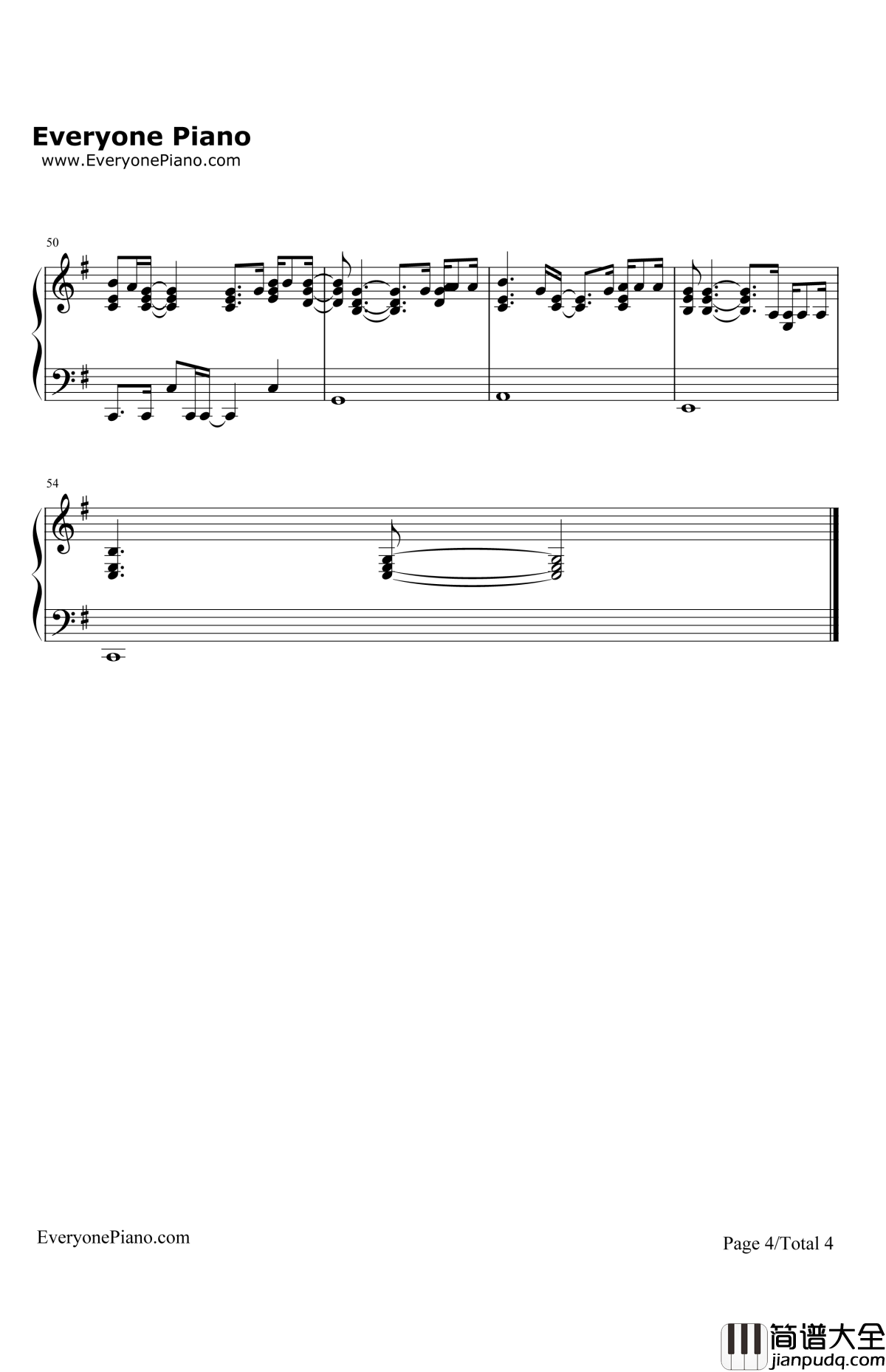 TheWarIsOver钢琴谱_KellyClarkson