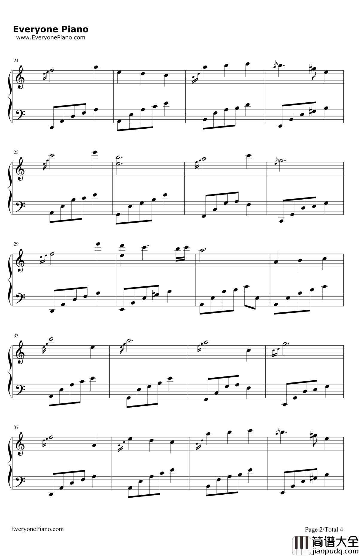 夜的钢琴曲20钢琴谱_石进