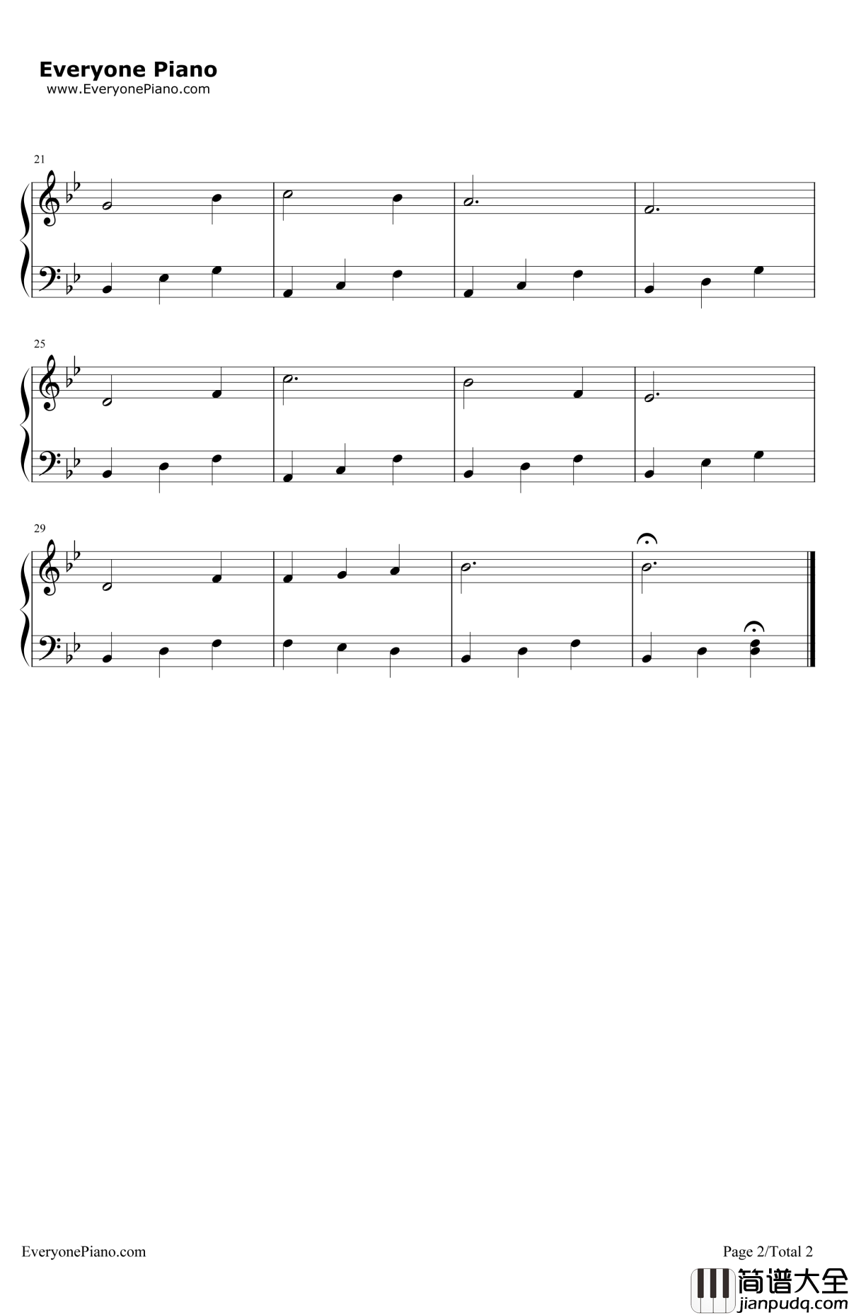 雪绒花（带歌词版）钢琴谱_RichardRodgers_雪绒花（带歌词版）