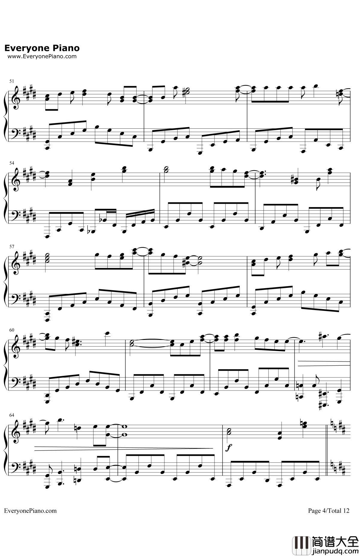 Star!!钢琴谱_田中秀和_偶像大师灰姑娘女孩OP