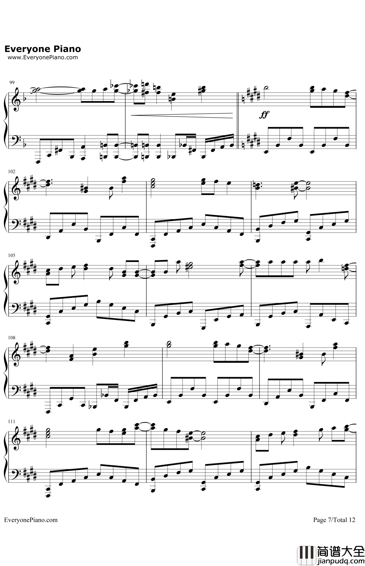 Star!!钢琴谱_田中秀和_偶像大师灰姑娘女孩OP