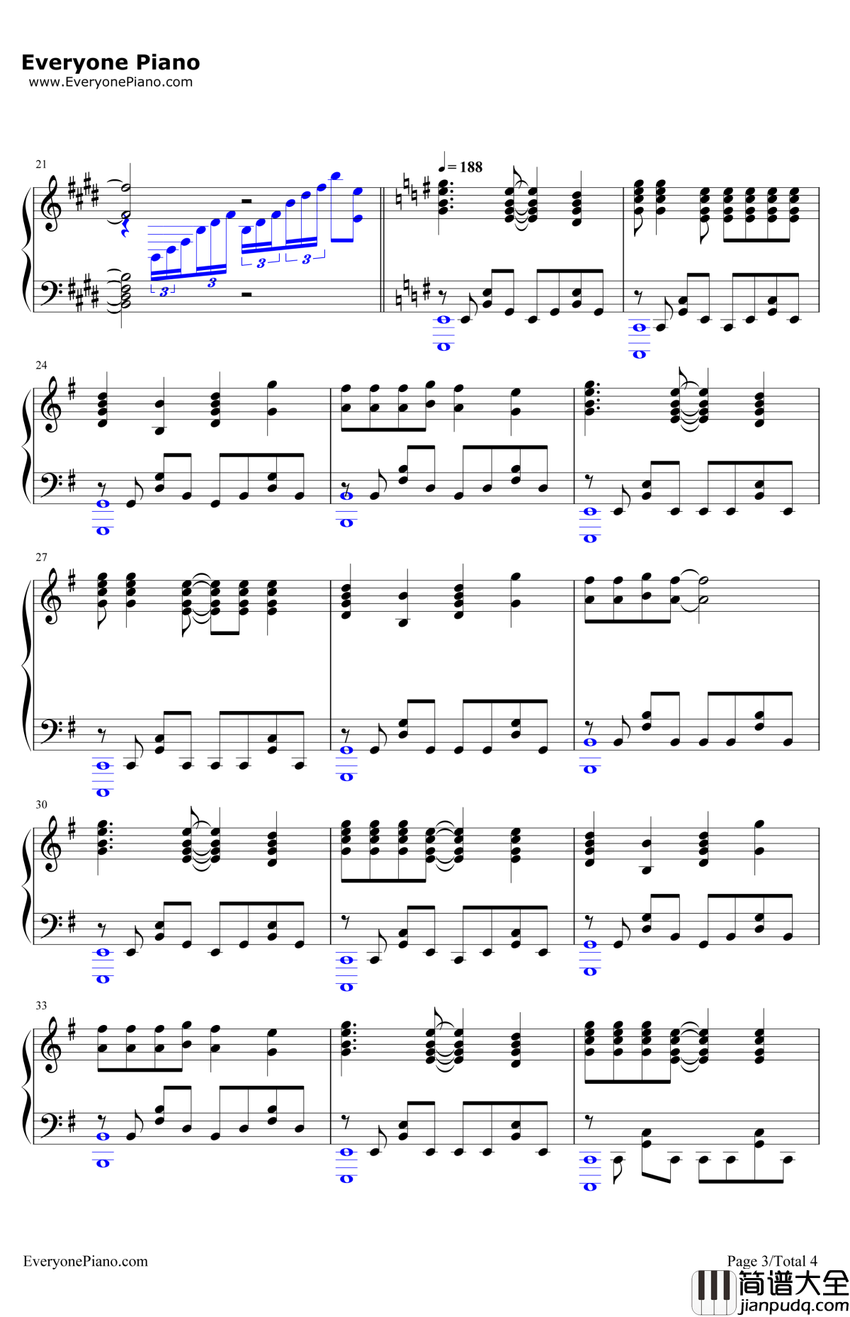 Coolest钢琴谱_customi_z_在下坂本，有何贵干?OP