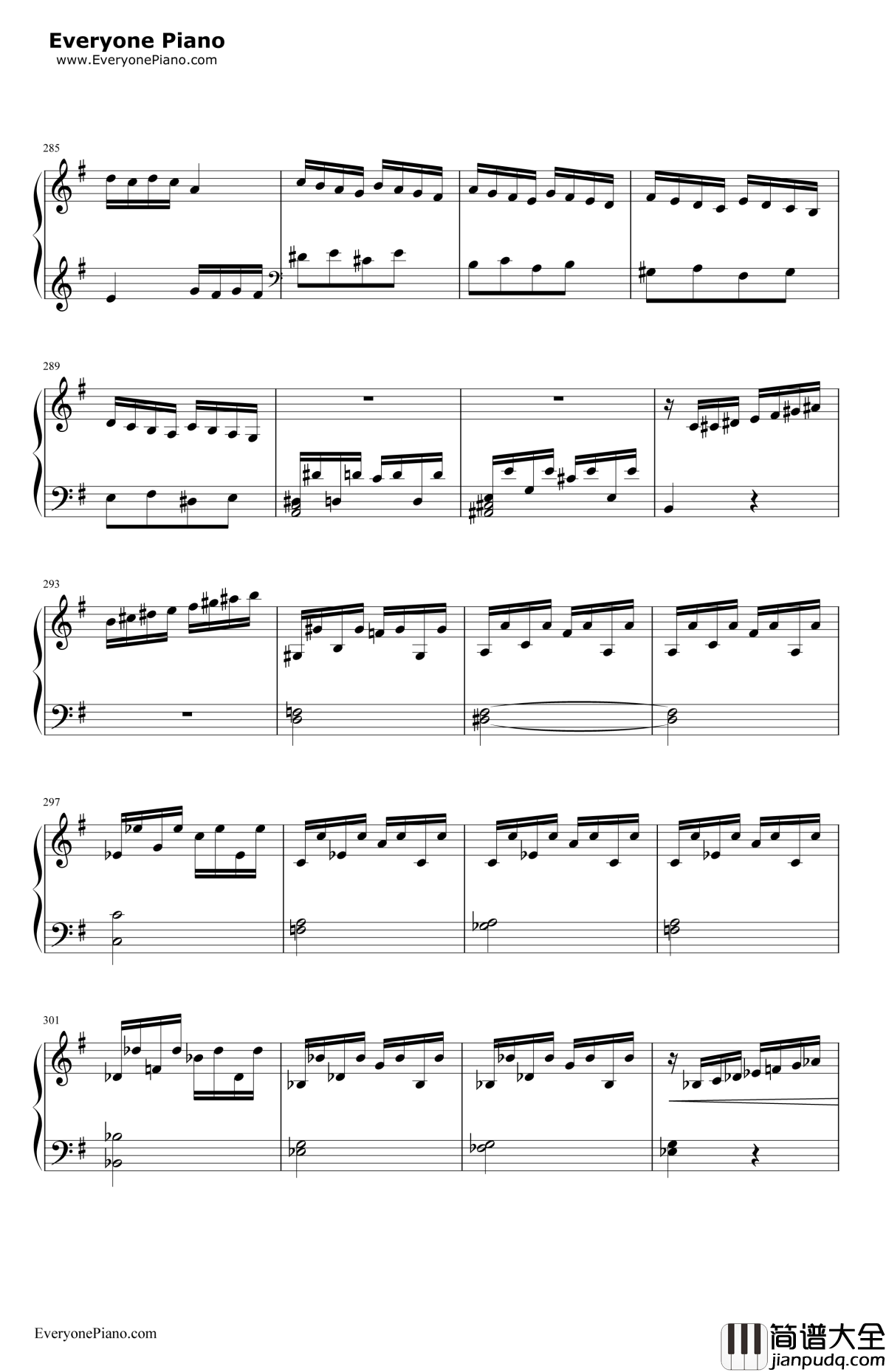 丢失一分钱的愤怒钢琴谱_贝多芬