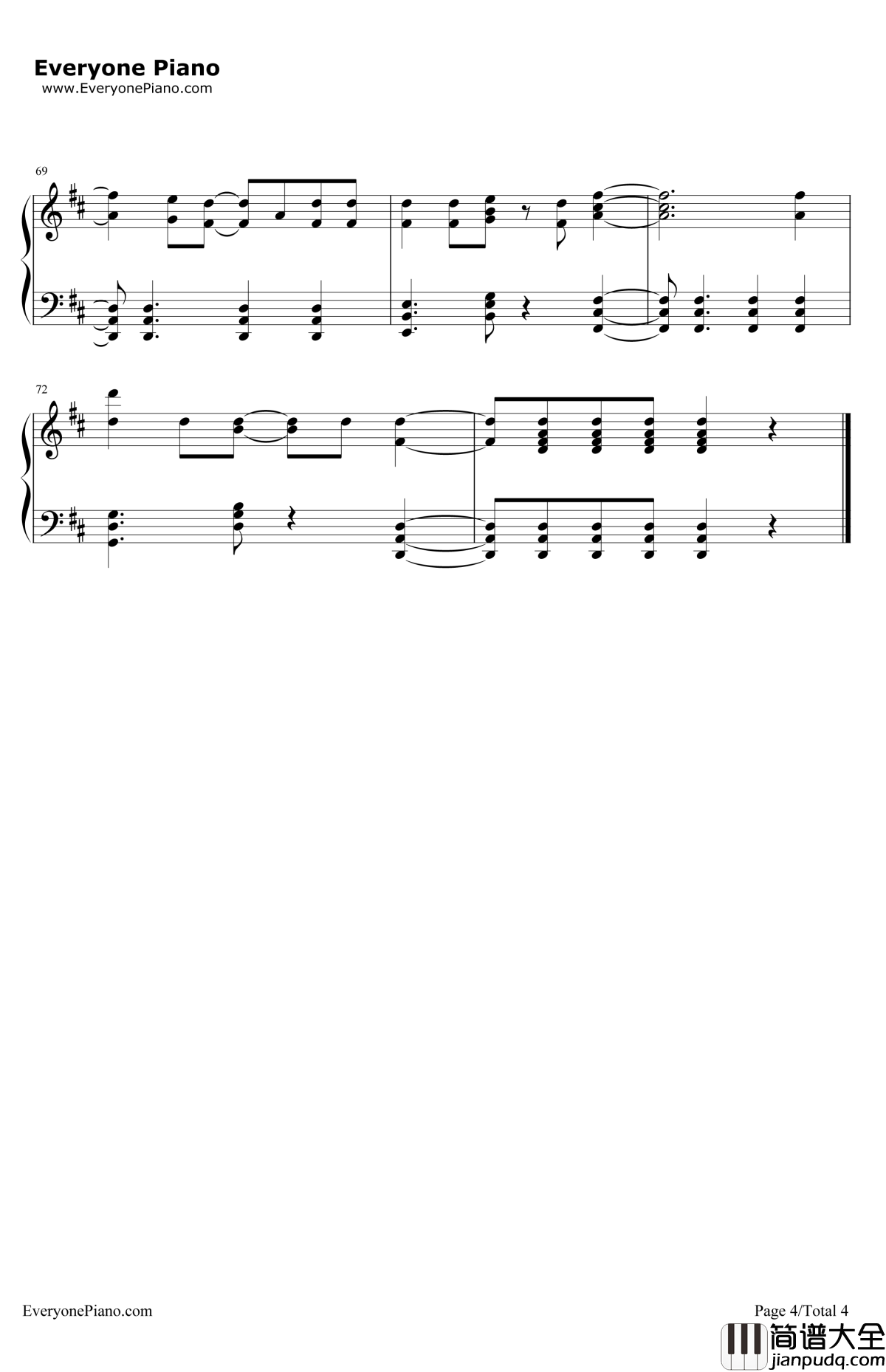 Heroes钢琴谱_BriantheSun_我的英雄学院ED