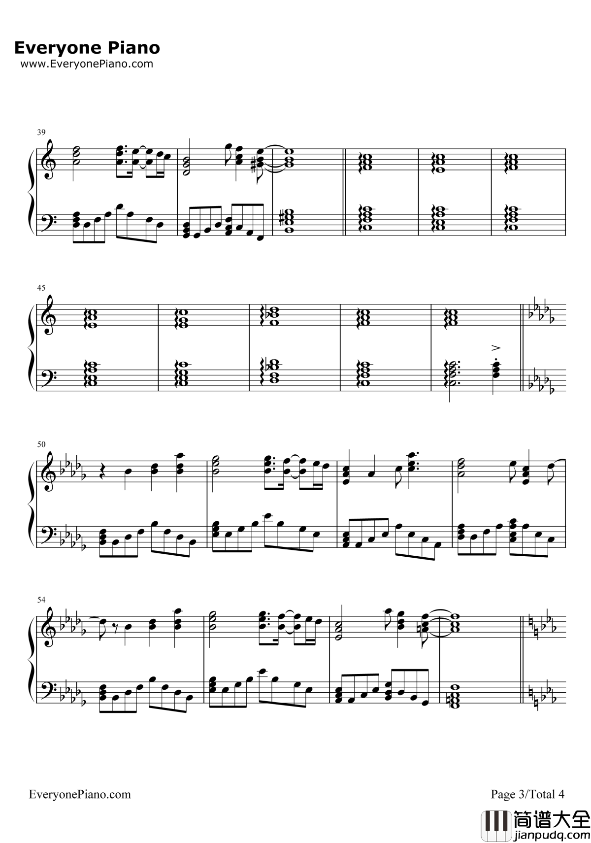 ColorOfYourLife钢琴谱_MichalSzpak