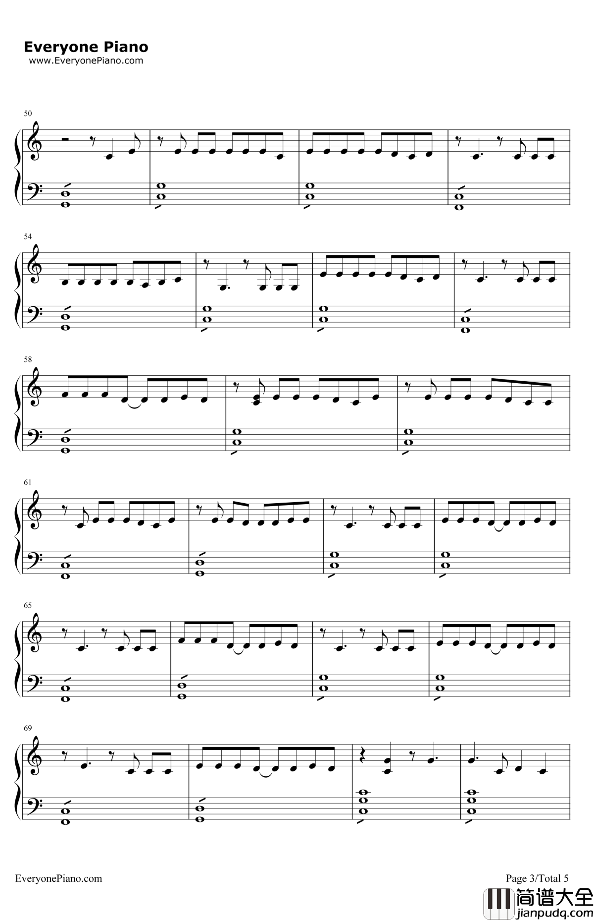 BoredToDeath钢琴谱_Blink_182