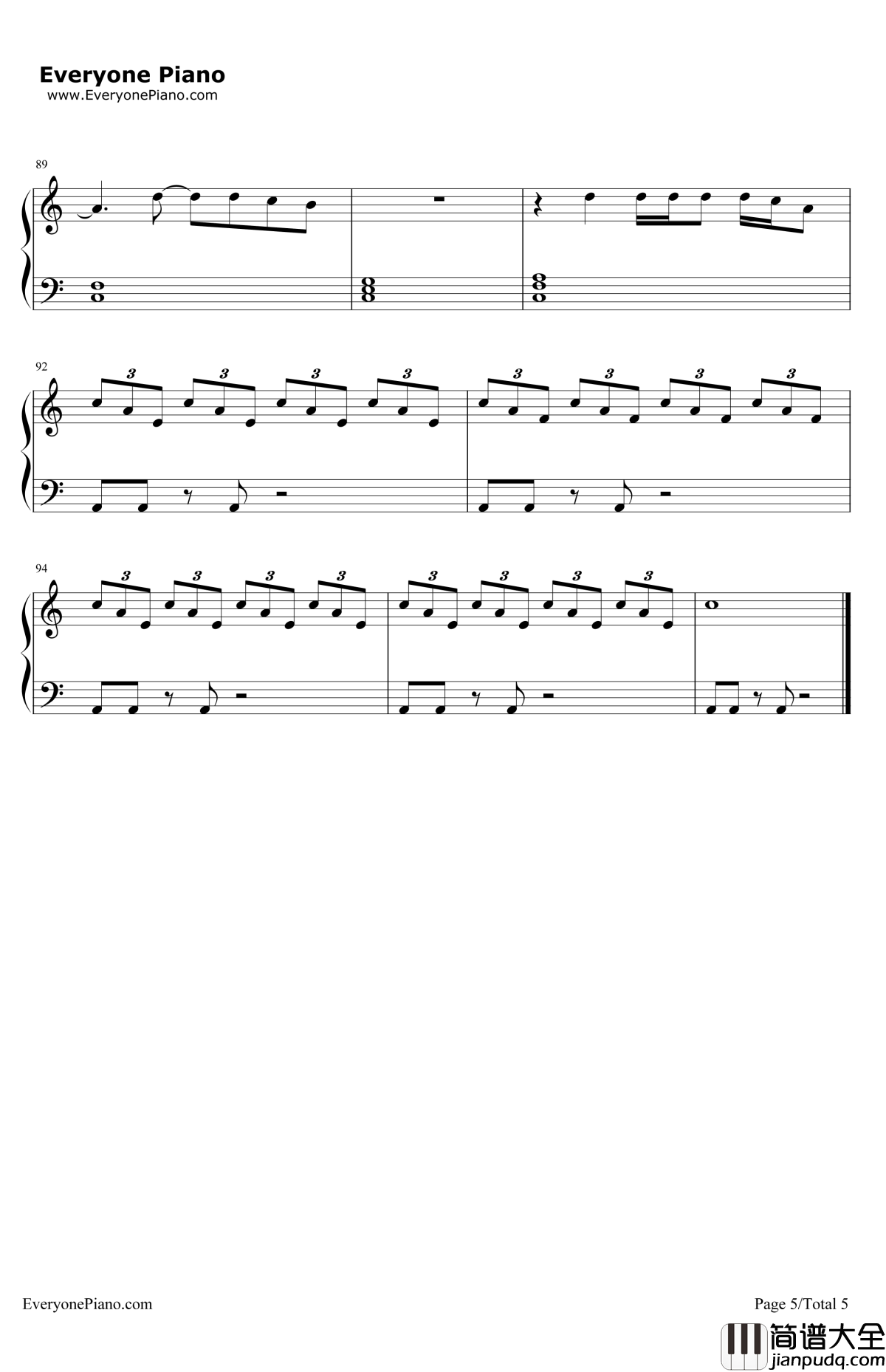 BetterLove钢琴谱_Hozier