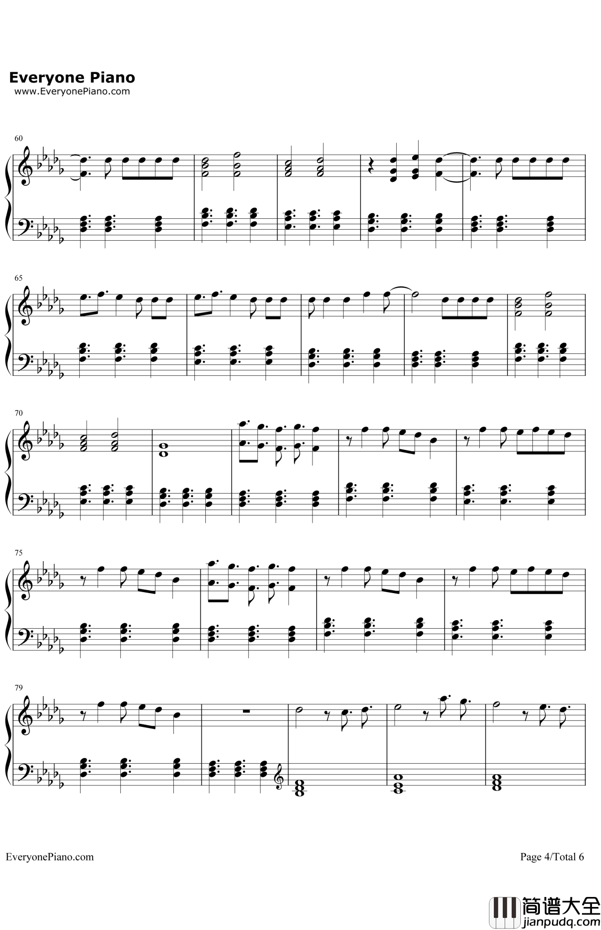 TreatYouBetter钢琴谱_ShawnMendes