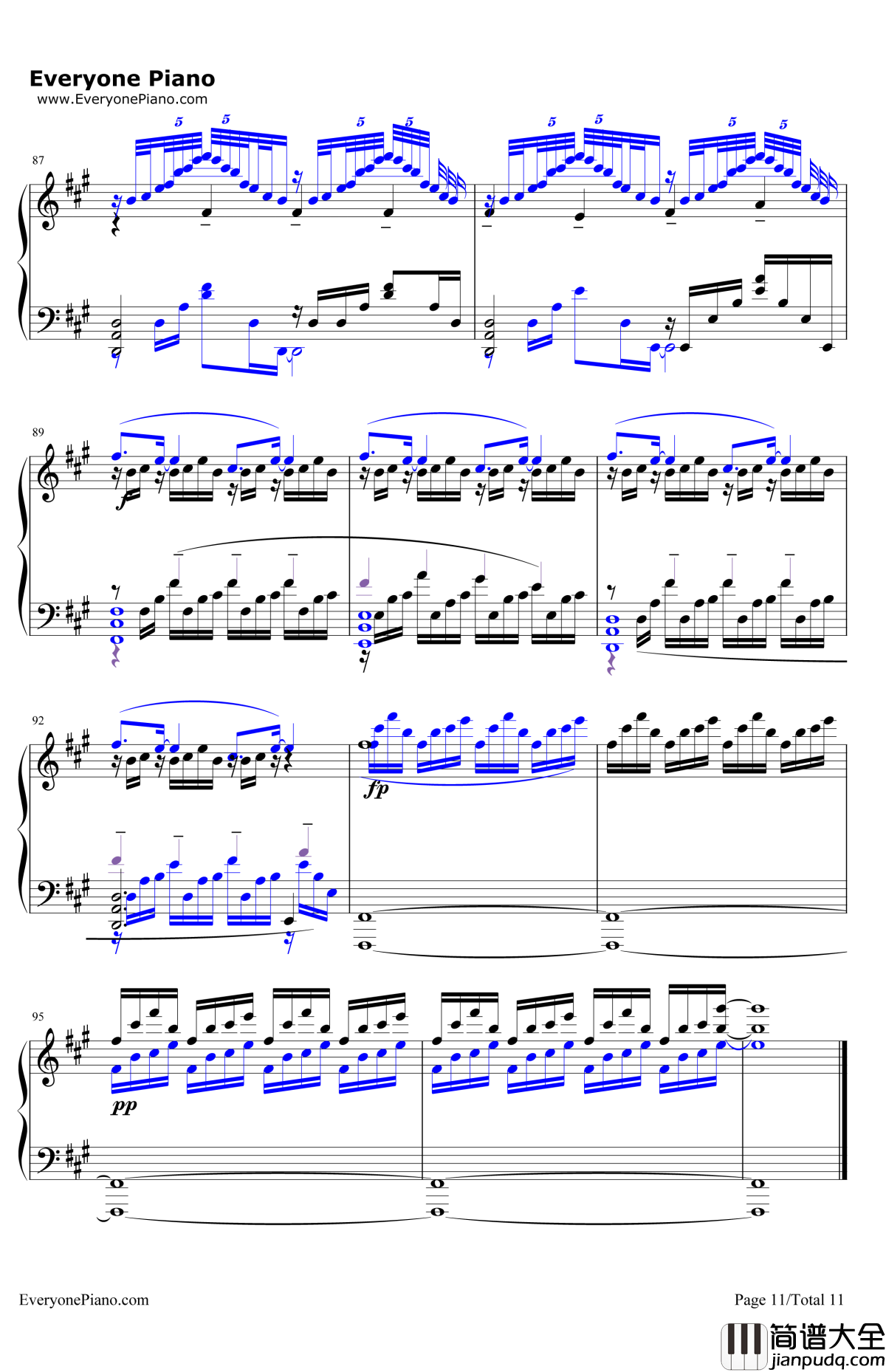 Ninelie钢琴谱_AimerwithChelly_甲铁城的卡巴内利ED