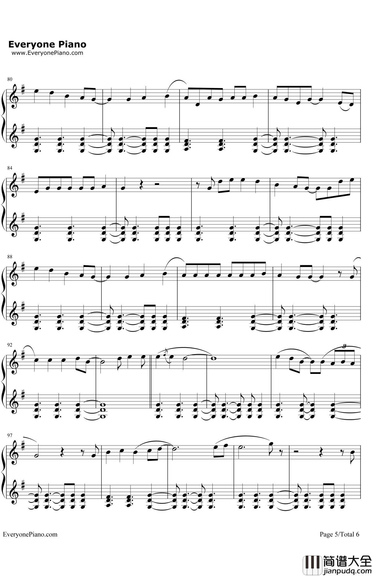 KidInLove钢琴谱_ShawnMendes