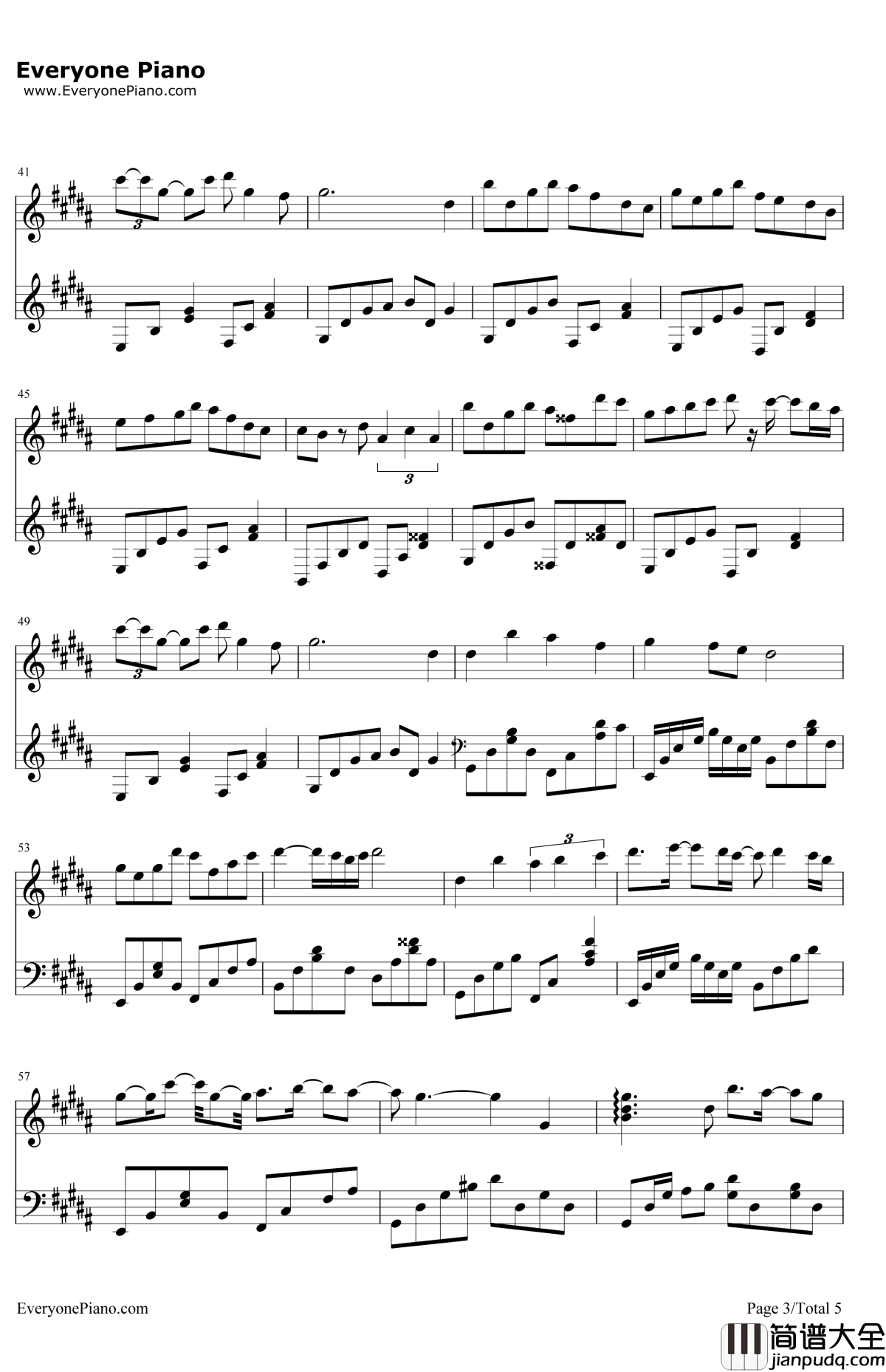 TheQueenOfSeason钢琴谱_SweetRain