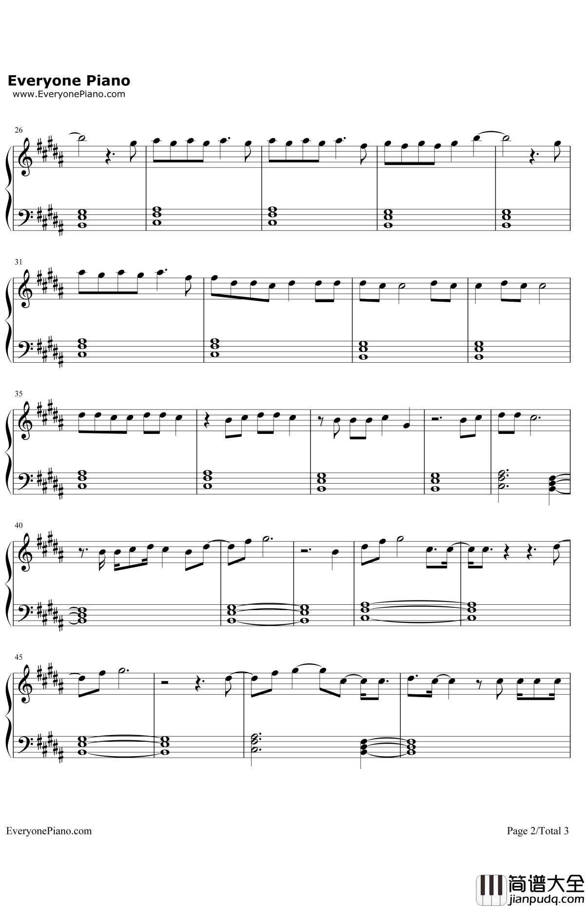 Pillowtalk钢琴谱_Zayn