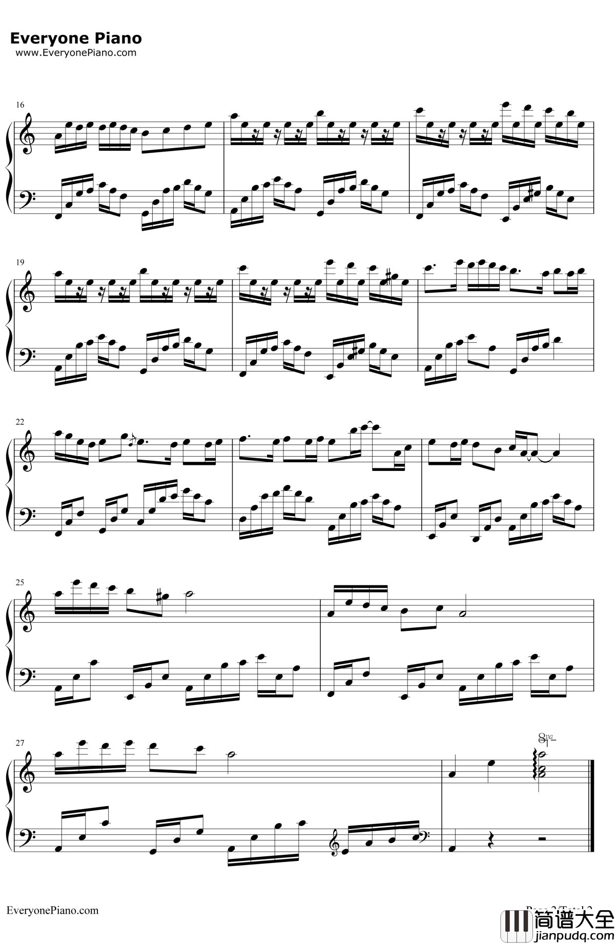 夜的钢琴曲12钢琴谱_石进