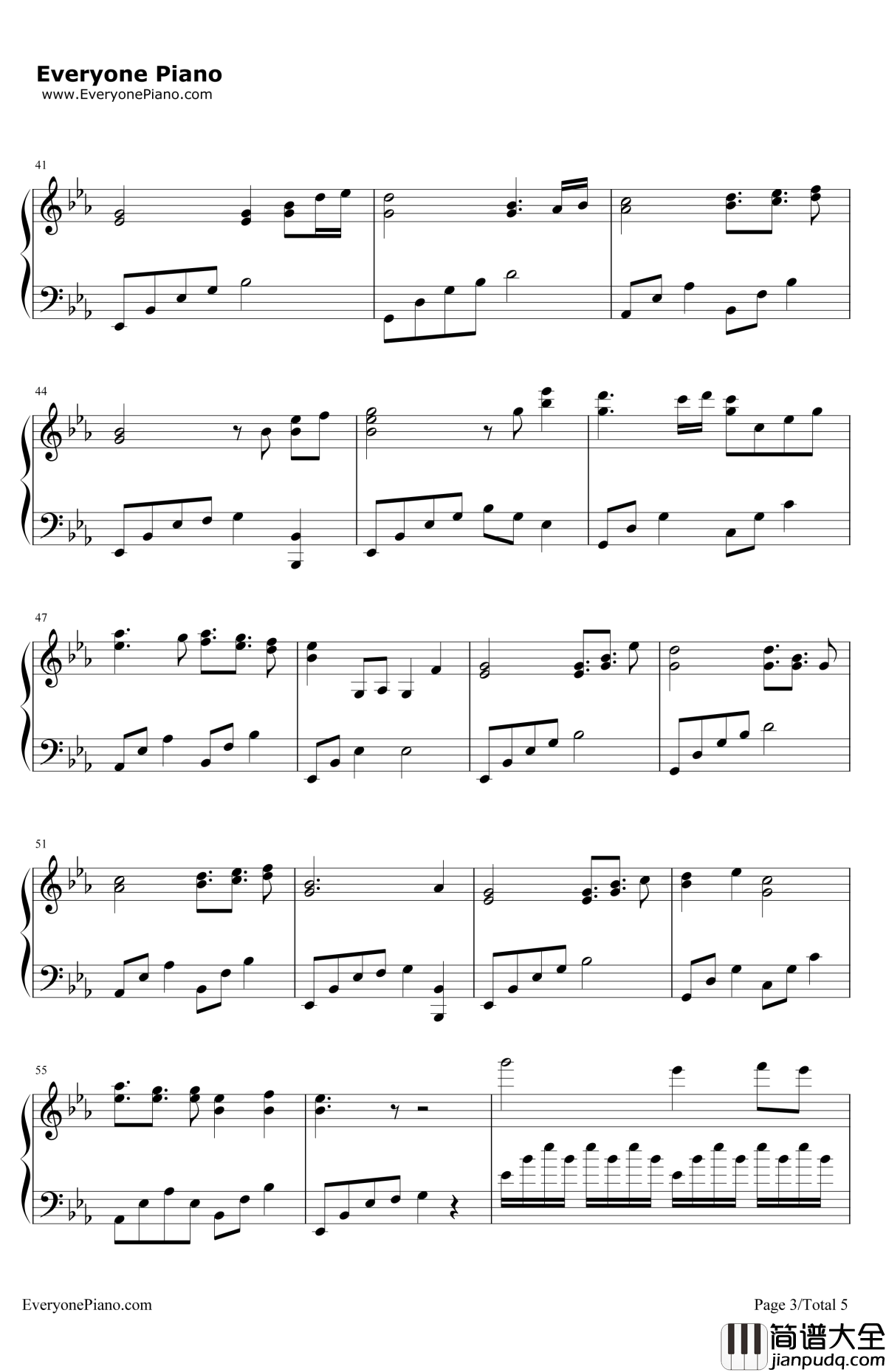 爸爸钢琴谱_鸟叔(PSY)_鸟叔